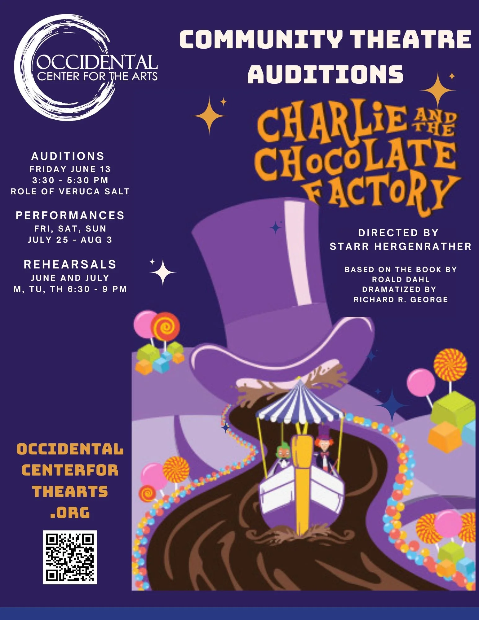Auditions - Veruca Salt/Charlie and the Chocolate Factory