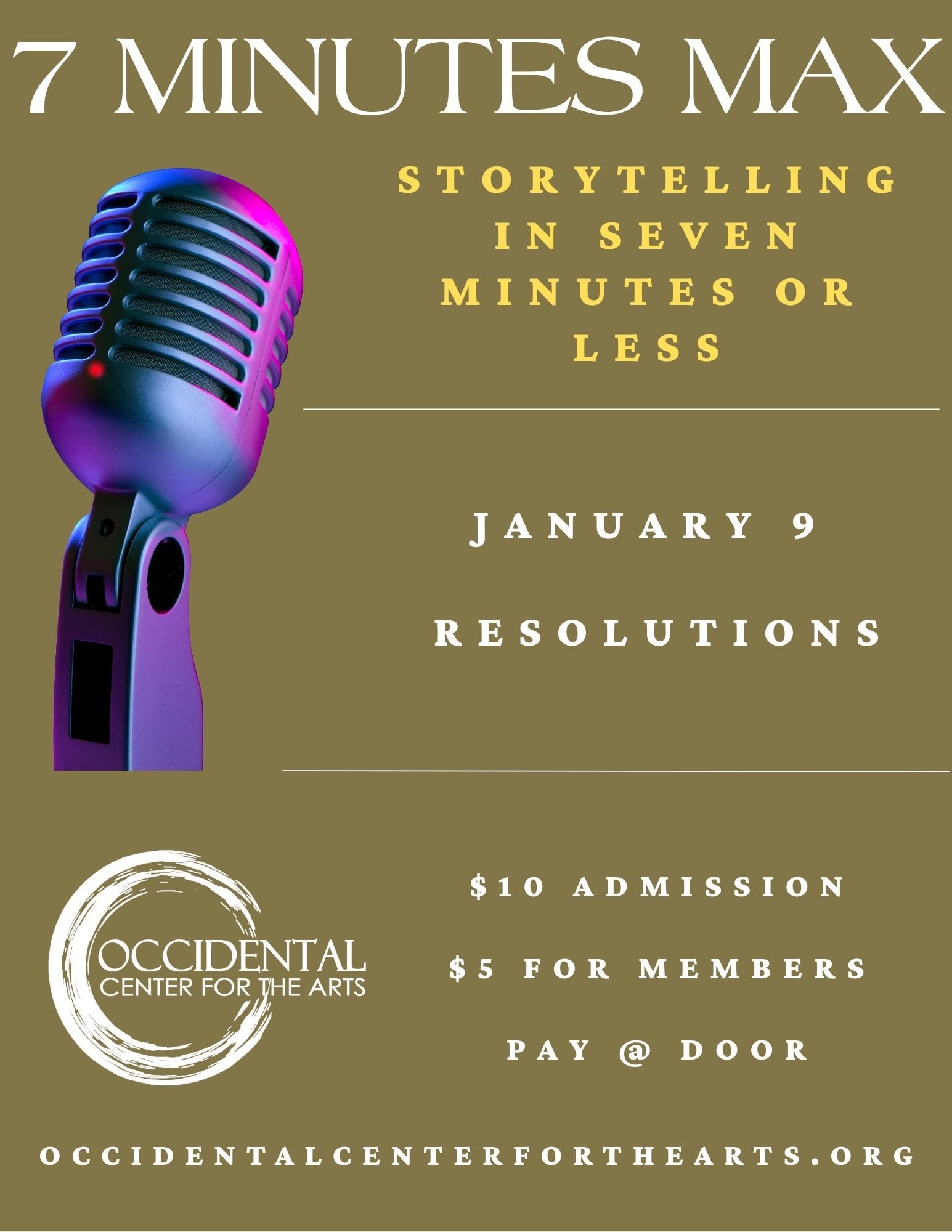 7 Minutes Max Storytelling