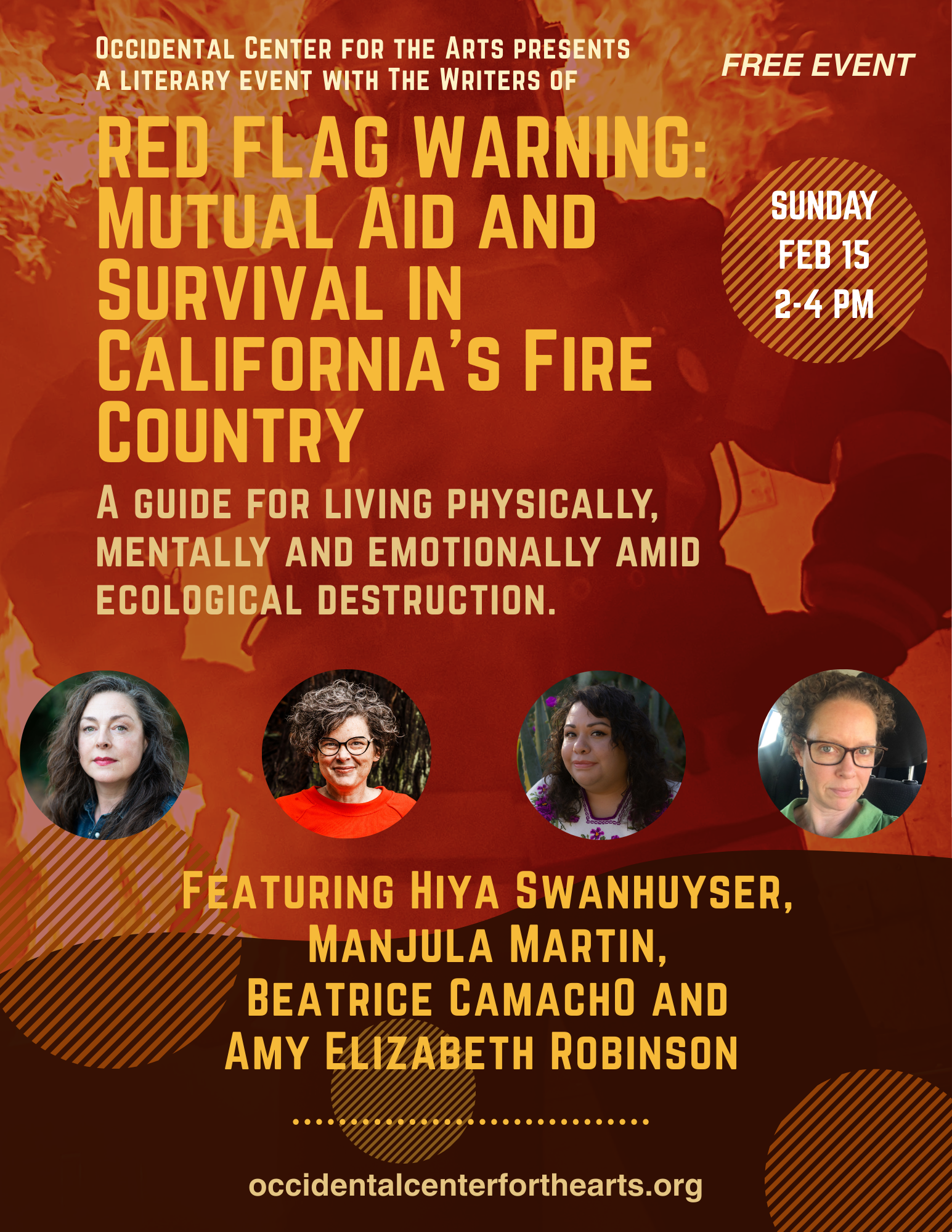 Literary Event: Red Flag Warning