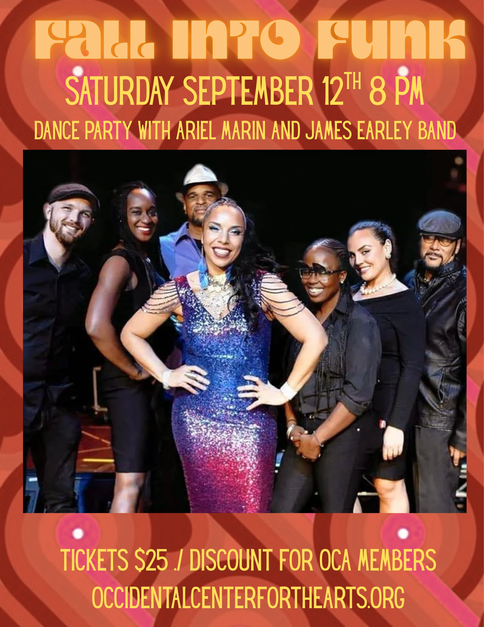 Fall Into Funk: Dance Party with Ariel Marin and the James Earley Band