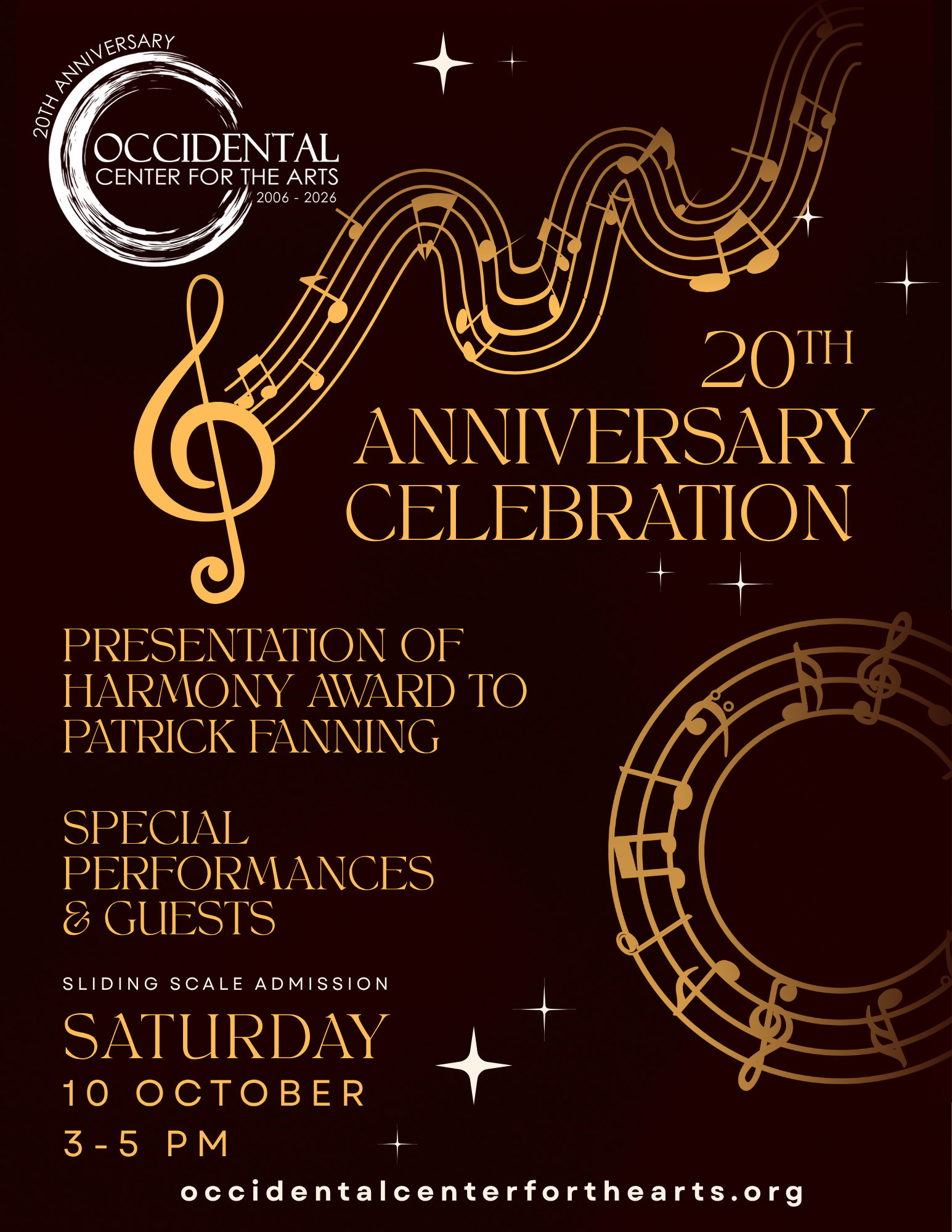 20th Anniversary Celebration and Harmony Award Presentation