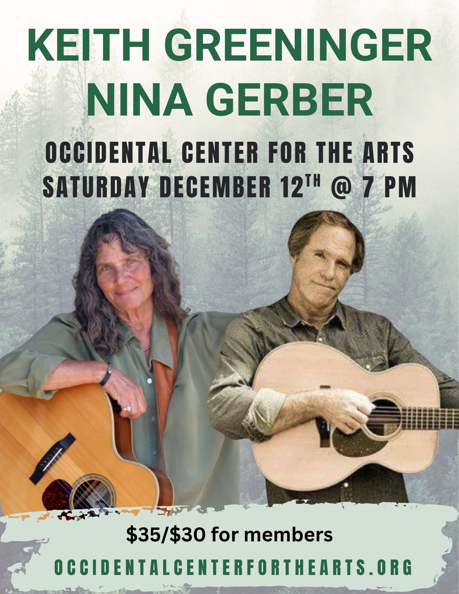 Nina Gerber & Keith Greeninger