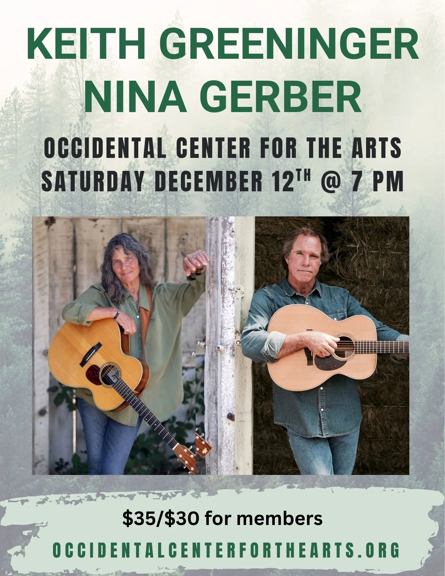 Nina Gerber & Keith Greeninger