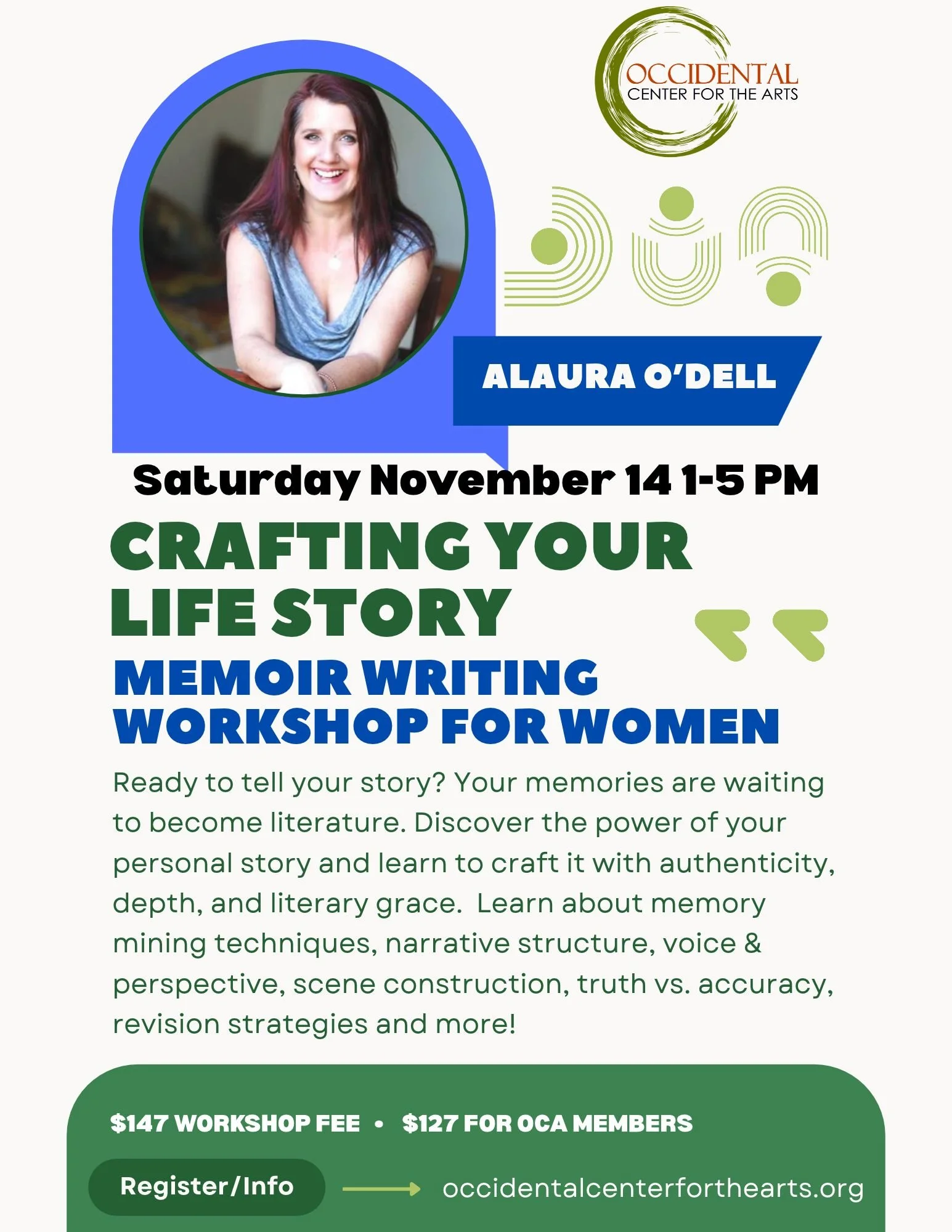Memoir Writing Workshop for Women: Crafting Your Life Story