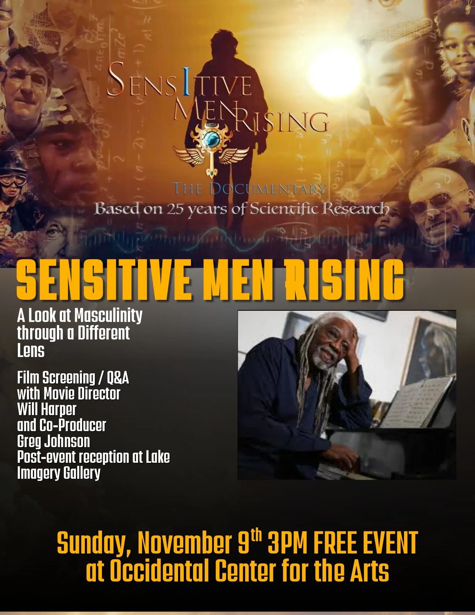 Film Screening: Sensitive Men Rising — Occidental Center for the Arts