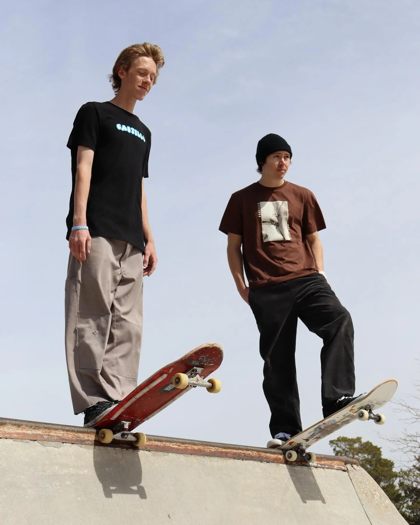 More of yesterday&rsquo;s sesh w/ SIMON - sneak peak of the new &ldquo;Palms&rdquo; tee (photographed by @kchat121)