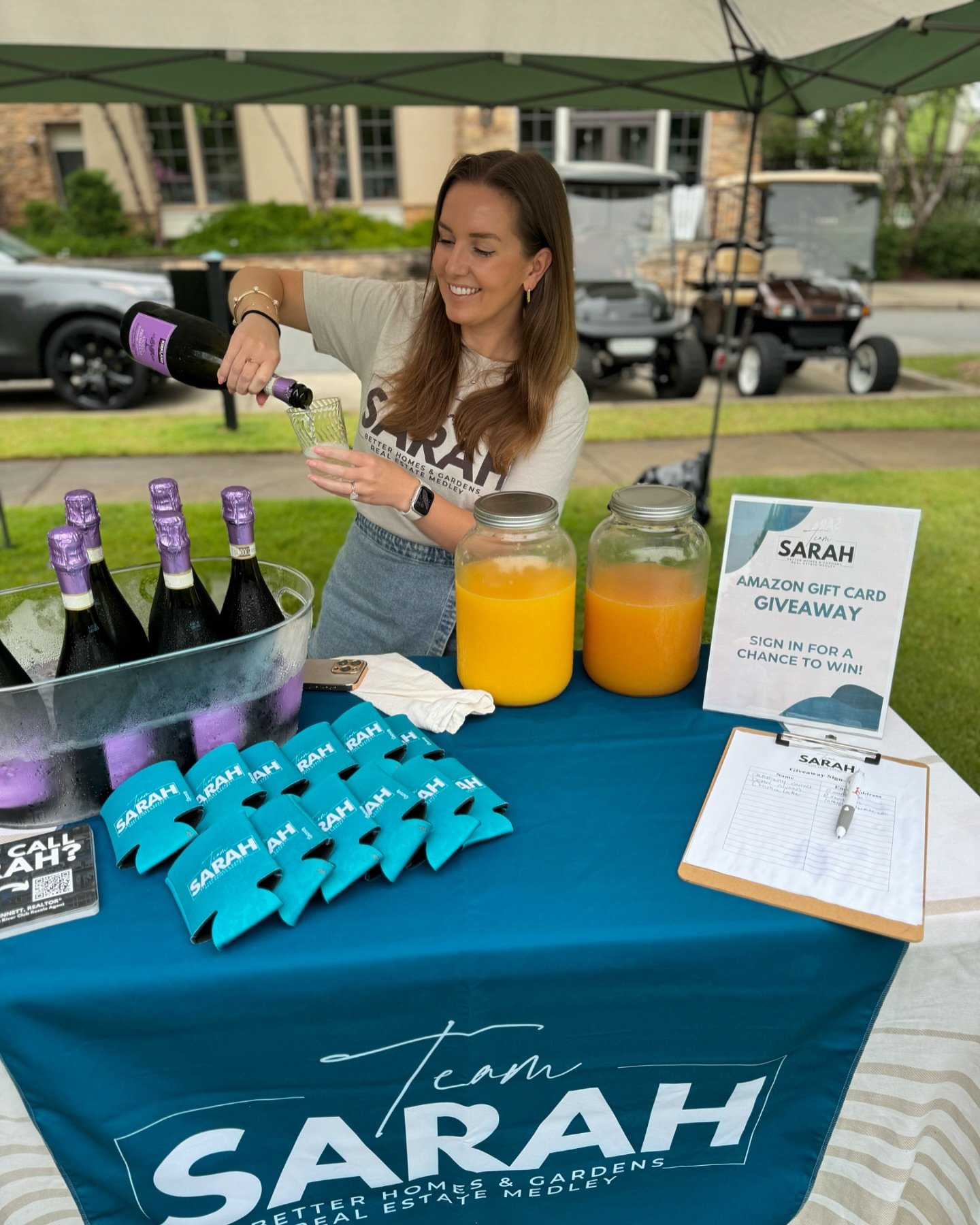 Did you know it was National Mimosa Day this past week? There&rsquo;s still time to celebrate! 🥂 Come grab one at the Saluda River Club farmers market in Lexington until 1pm today!