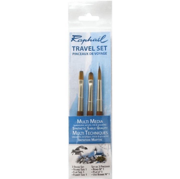 Raphael Travel Brush Set