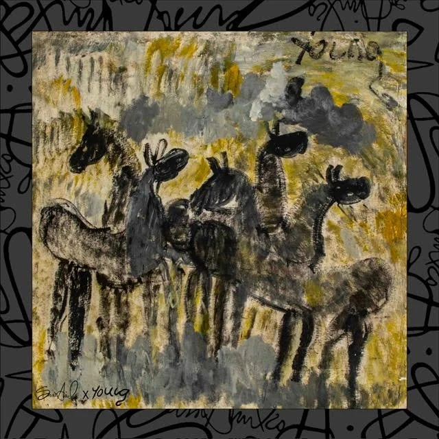 Purvis Horses / Susan Aurinko x Purvis Young