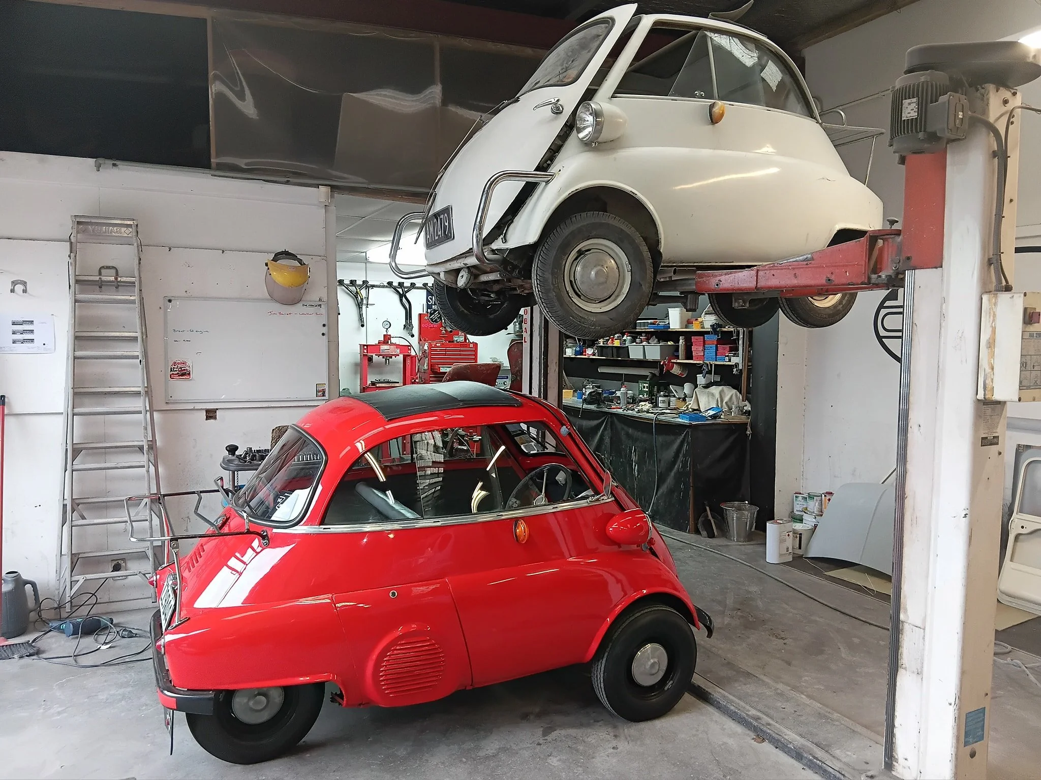 2 separate owners, often things arrive in pairs!