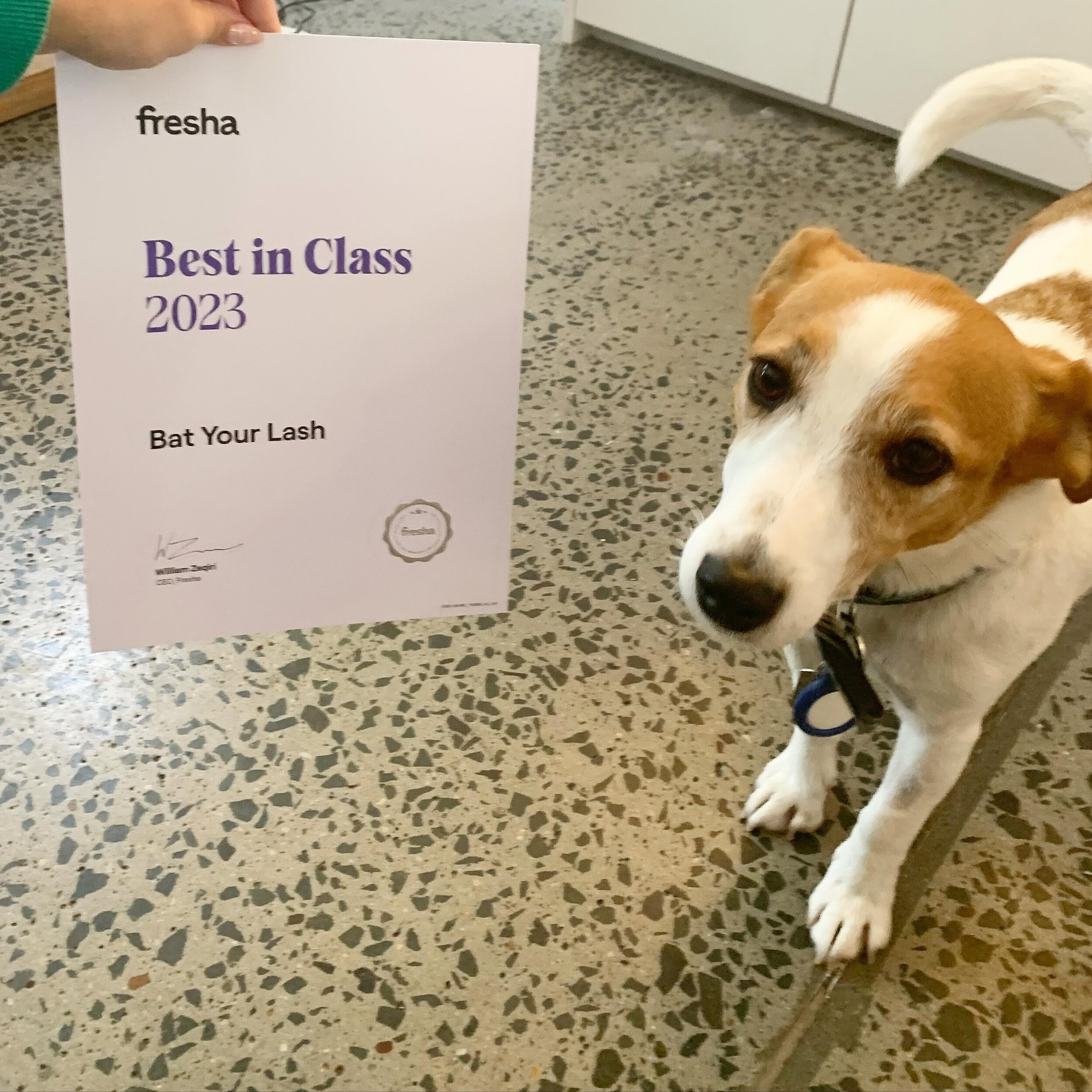 Thank you @fresha for awarding us best in class for 2023 🥰