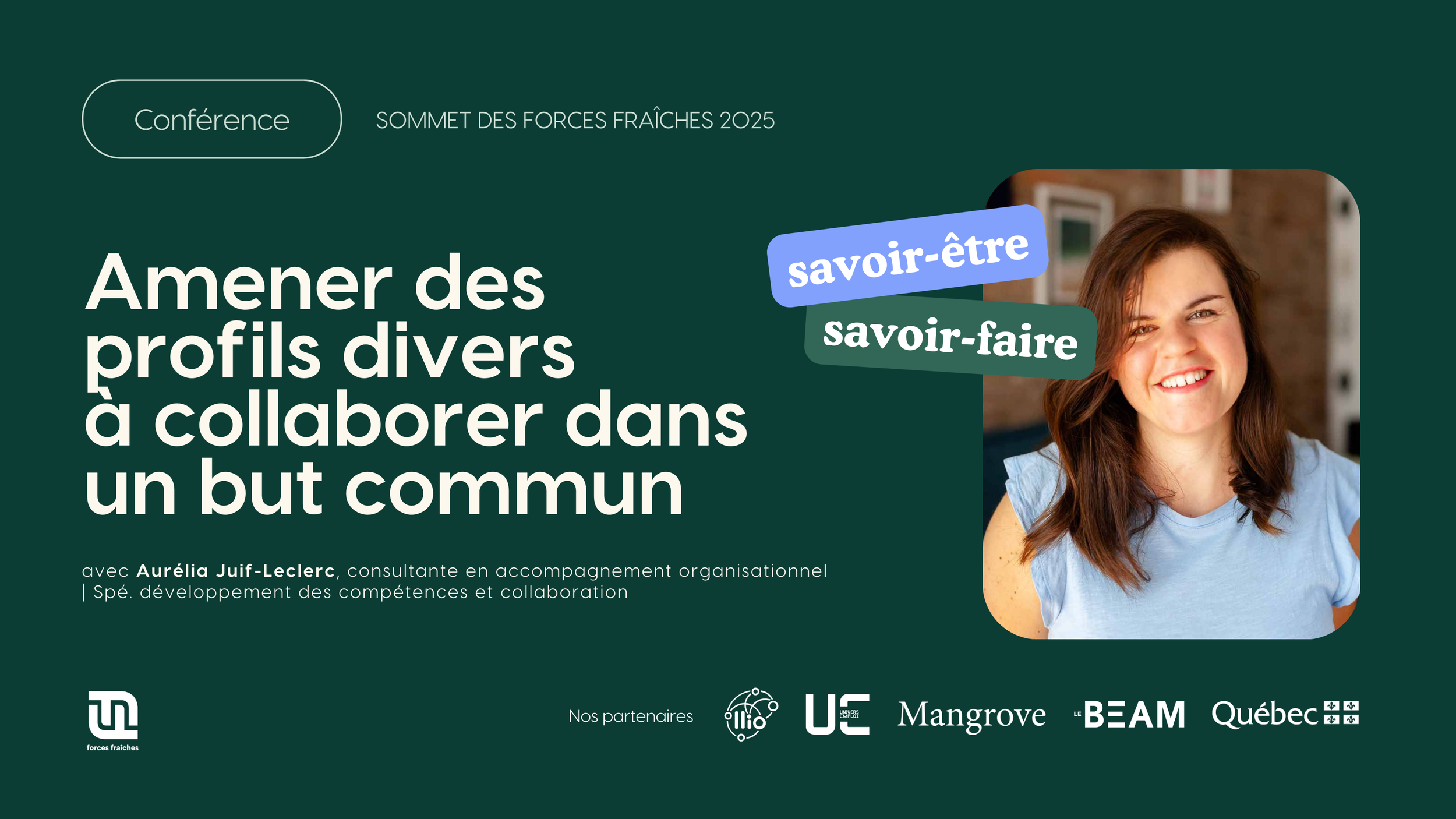 Amener des profils divers à collaborer dans un but commun