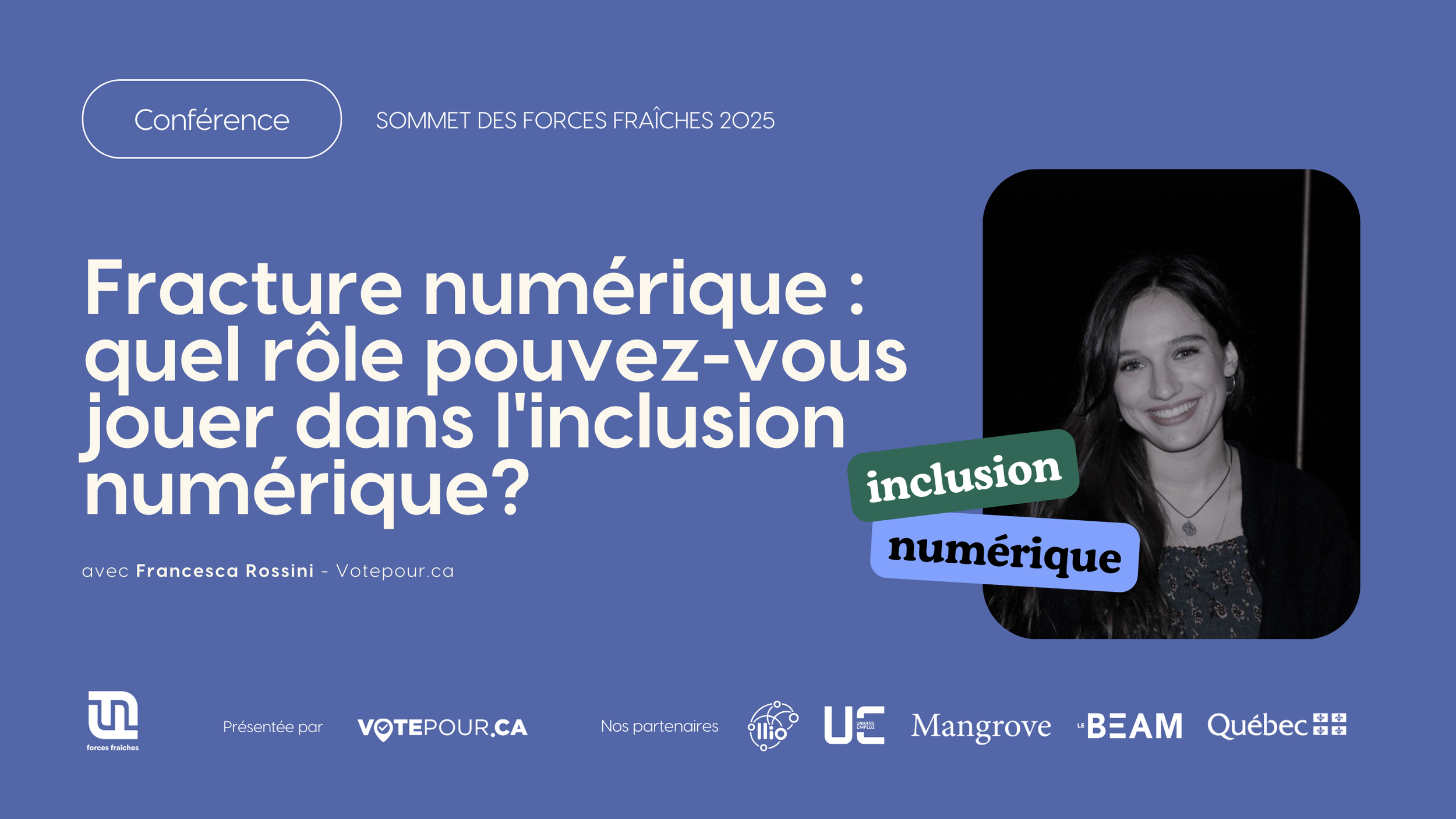 Fracture numérique : quel rôle pouvez-vous jouer dans l'inclusion numérique?