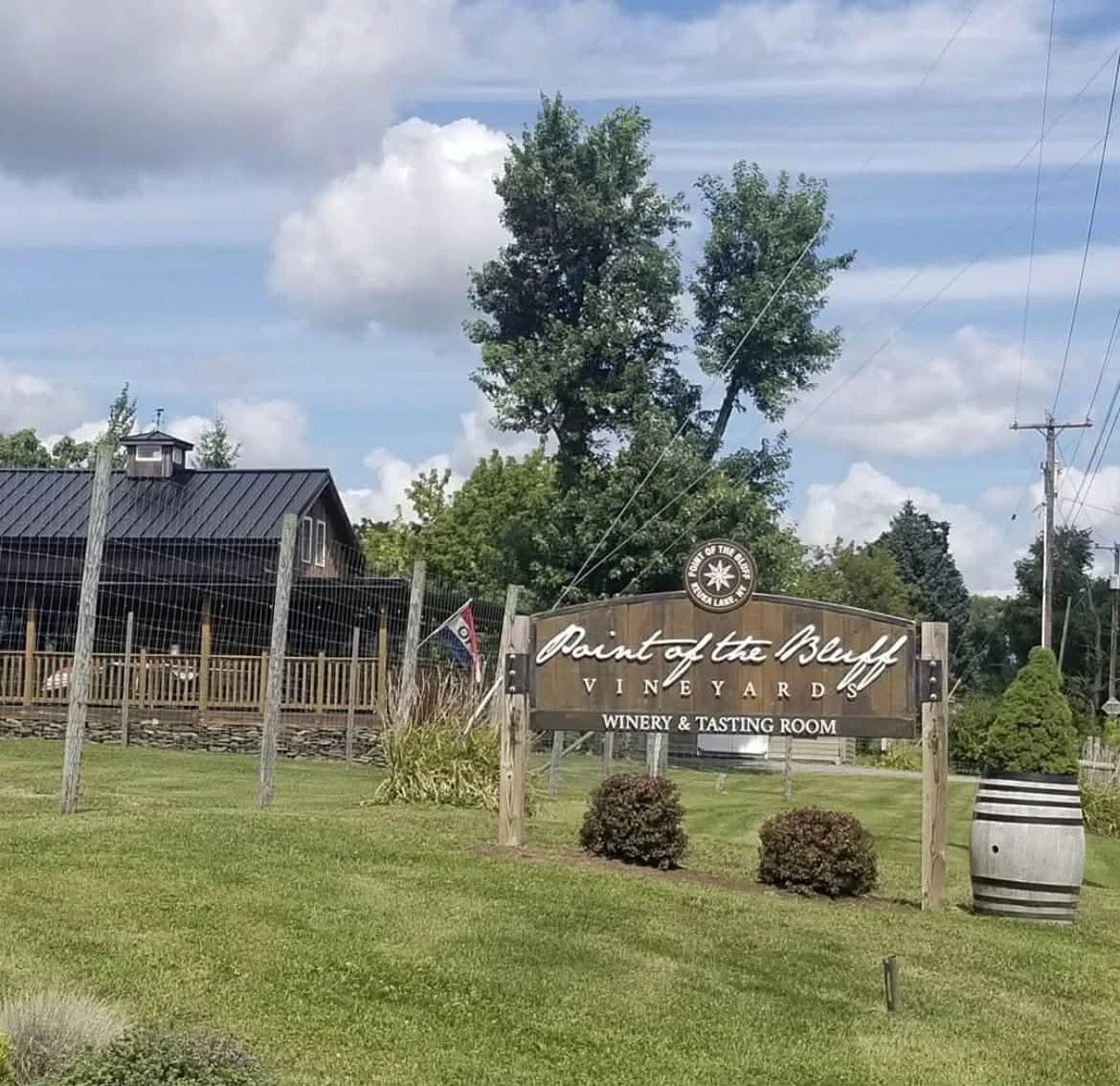 Point of the Bluff Vineyards