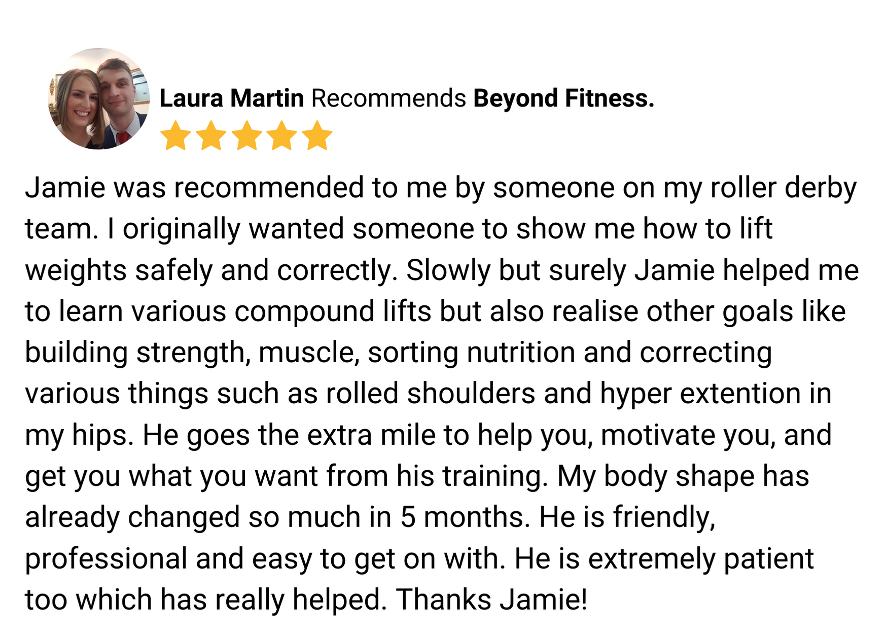 fitness personal trainer near me