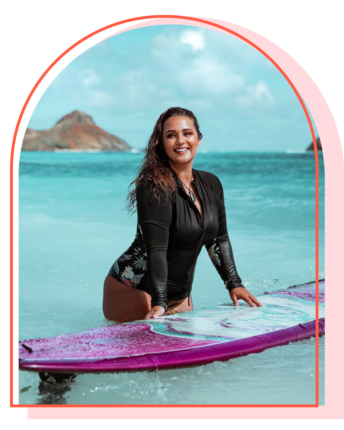 Curvy Surfer Girl