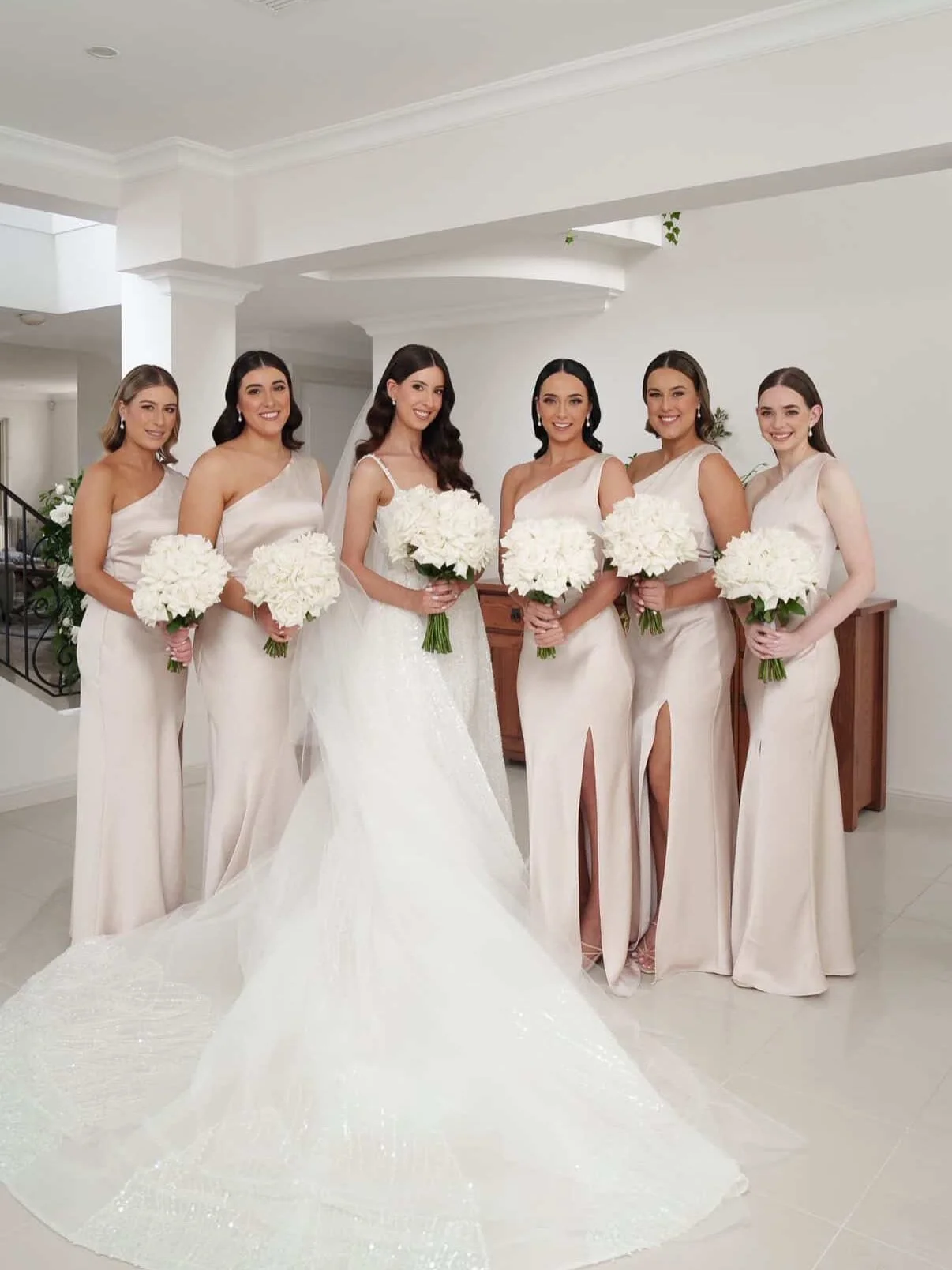 &ldquo;Wedding glam season is forever my favourite season ✨💍 
For bridal bookings &amp; availability, please enquire via the details in my bio.

@bellissima_bypatricia: ( Bridesmaids makeup)
@mariaefthymakeup: (Bride makeup )
@bysino.au ( Hair) 

#b