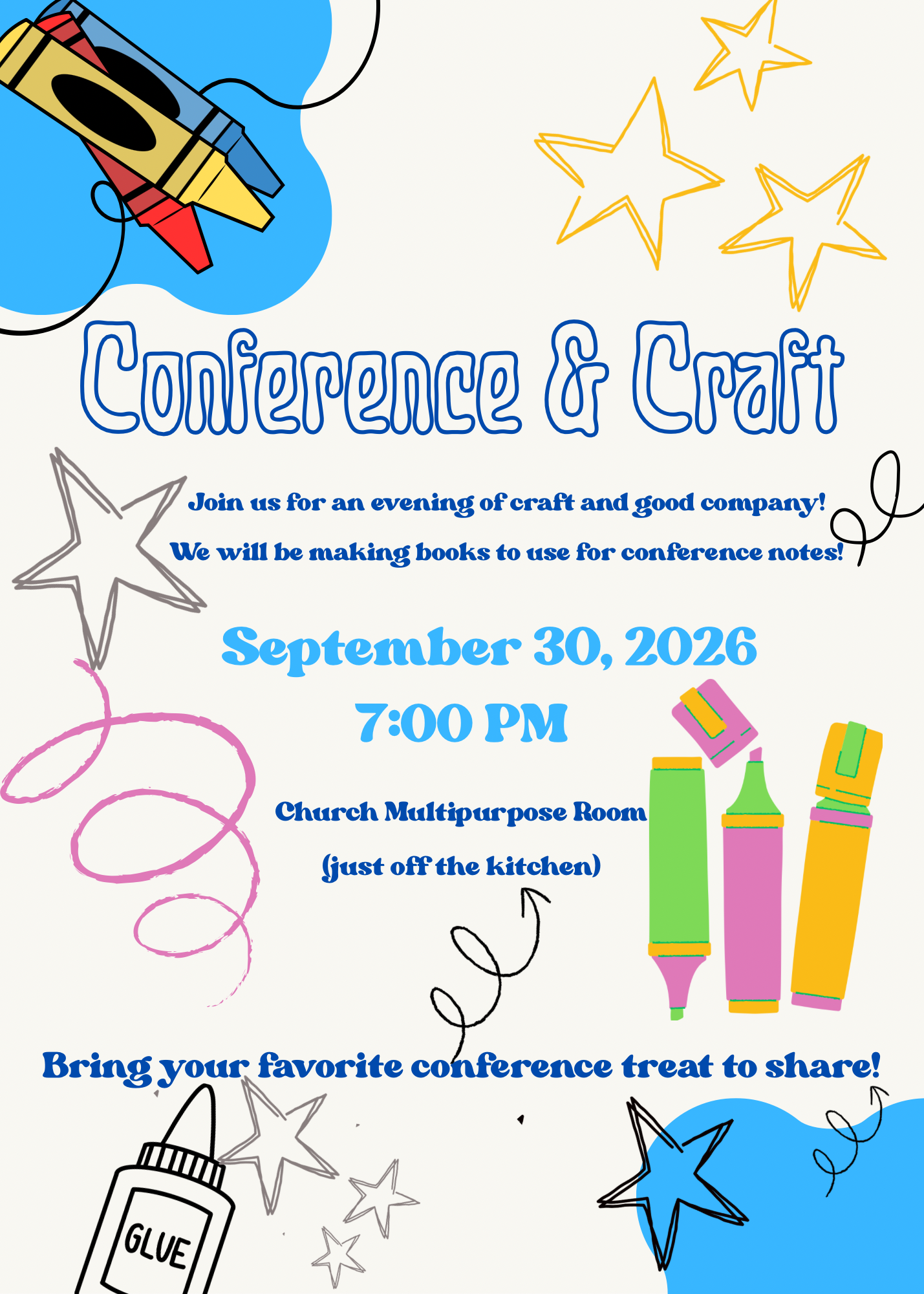 Conference &amp; Craft: YW and Relief Society Combined Activity