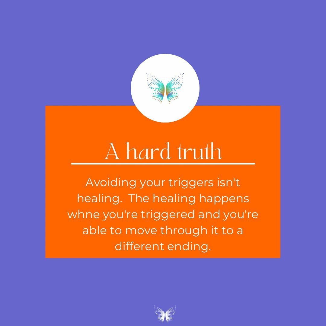 Growth and healing come when we recognize our shadow, our not-self, and with that awareness comes the realization that we are enough just as we are.  We become neutral to our triggers and choose to respond, versus react, in a healthy and constructive