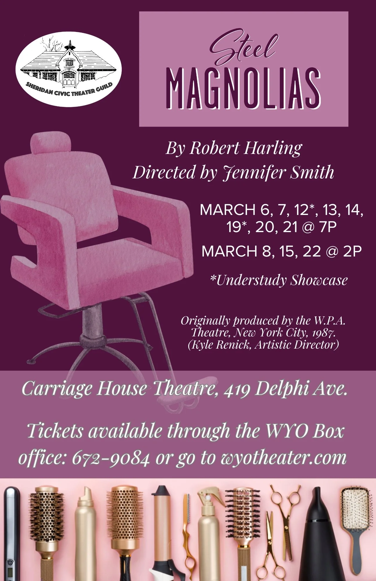 Steel Magnolias Directed by Jennifer Smith