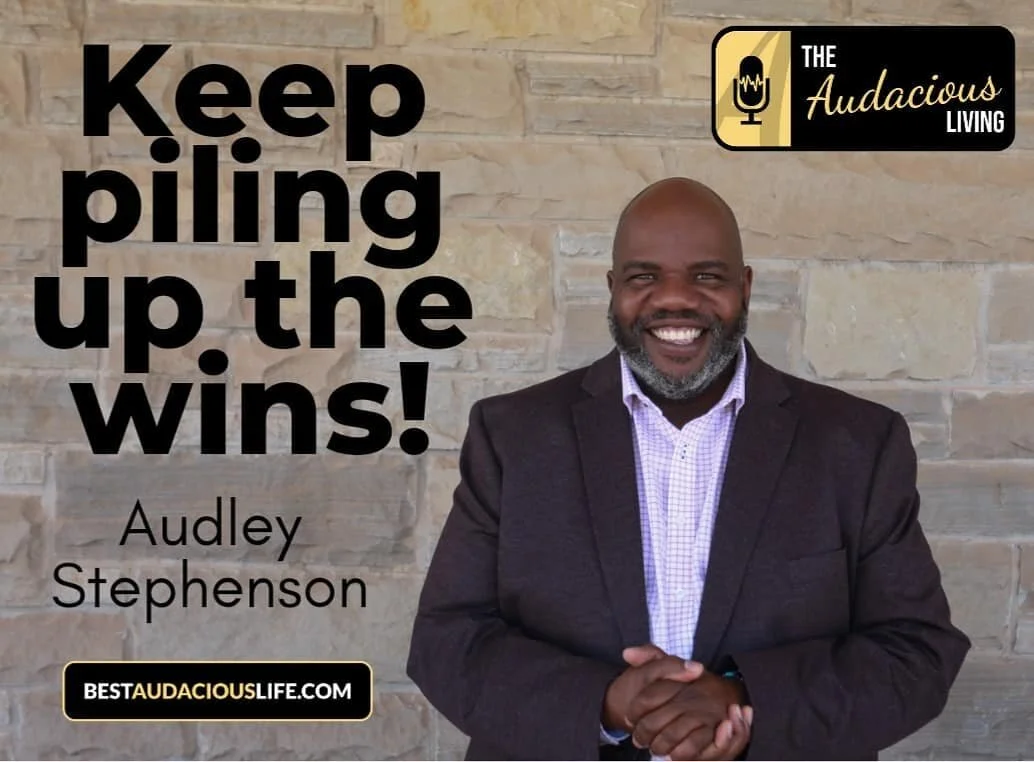 Keep piling up the wins!

👉🏾 Follow The Audacious Living Podcast🎙 on Instagram: @theaudaciouspod

#AudaciousQuotes #SpreadPositivity #PositiveMindset #Motivational #BestLifeEver&nbsp; #AudaciousLiving #BeAudacious📢