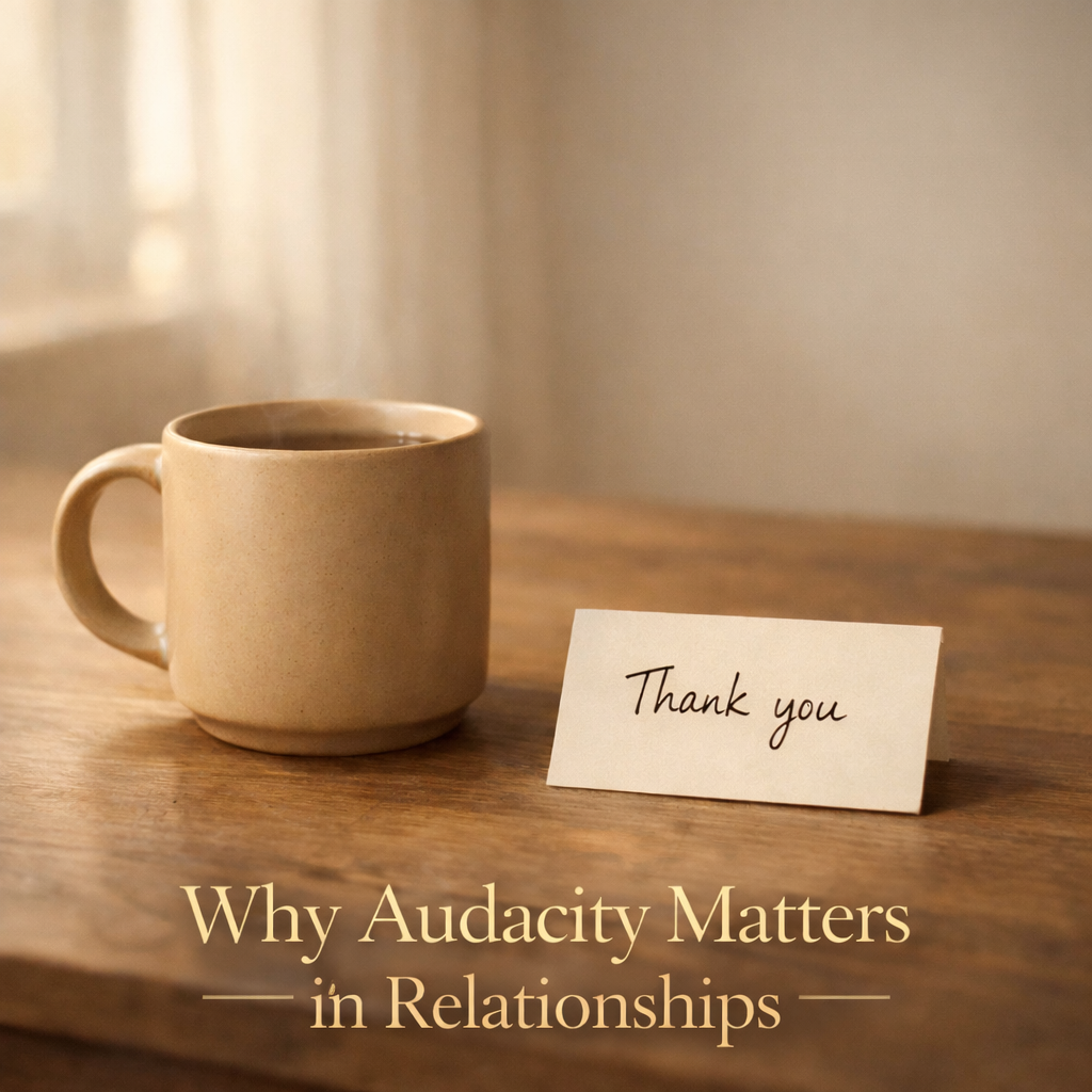Why Audacity Matters in Relationships