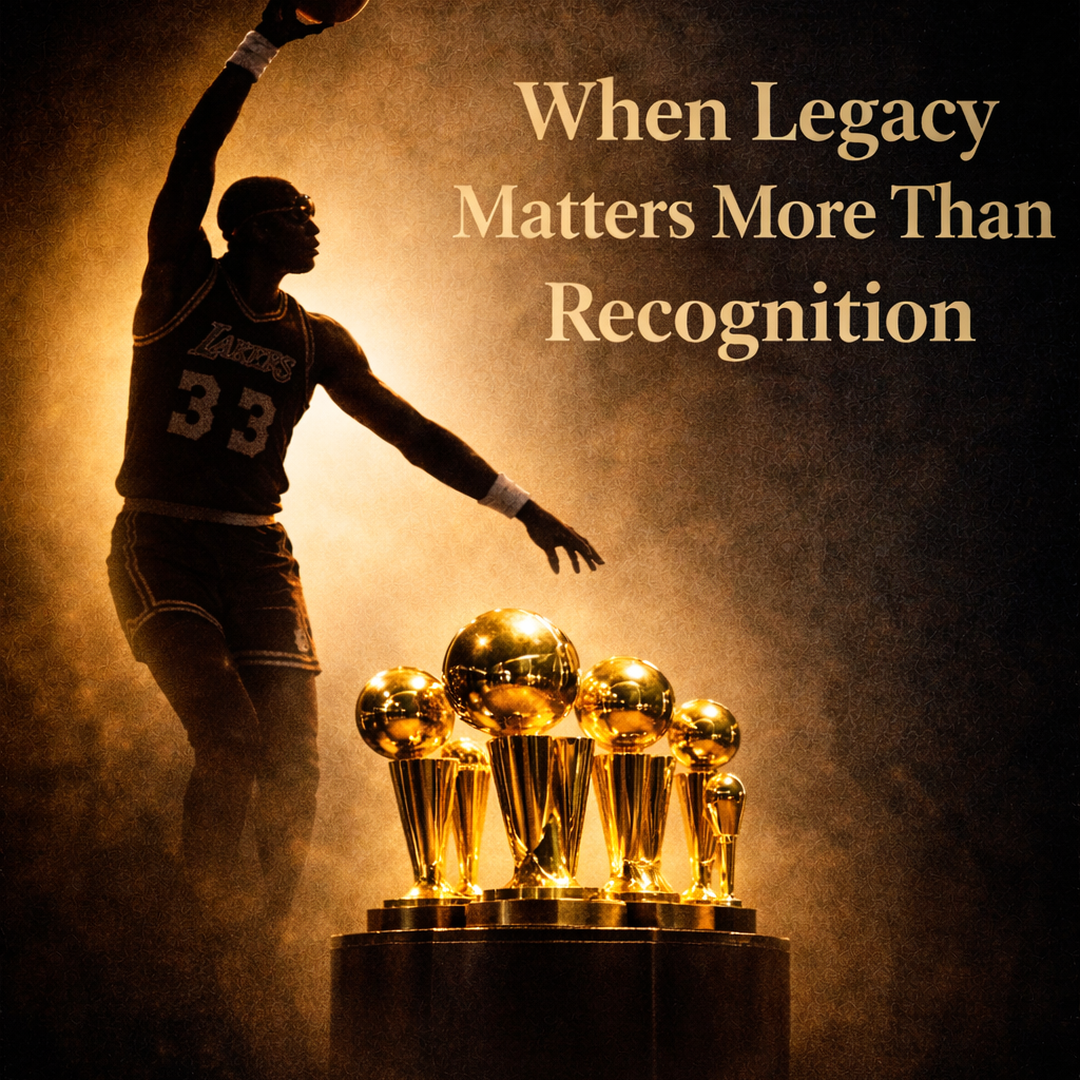 When Legacy Matters More Than Recognition: What Kareem Abdul-Jabbar Taught Us About Impact