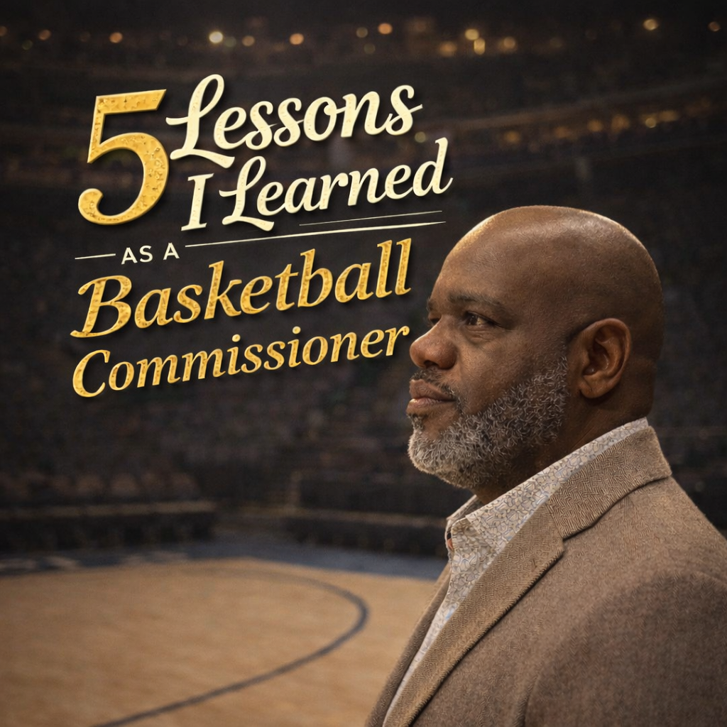 What Being Commissioner Taught Me About Leadership, Pressure, and Audacity