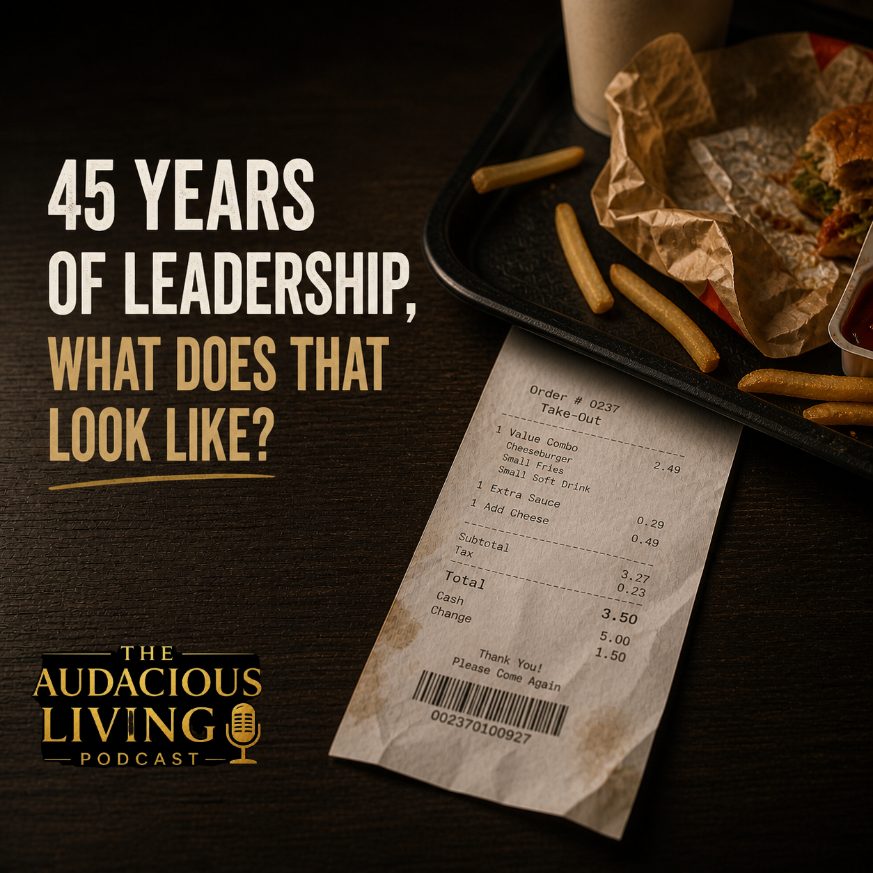 45 YEARS OF LEADERSHIP: WHAT DOES THAT LOOK LIKE? 