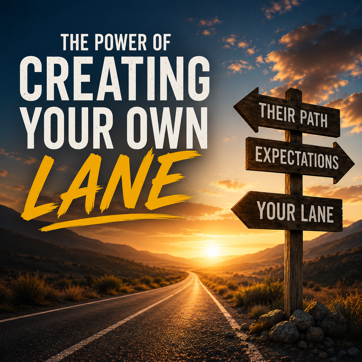The Power of Creating Your Own Lane