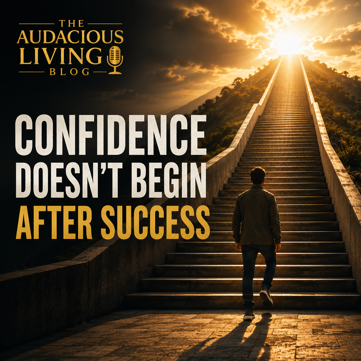 Confidence Doesn't Begin After Success