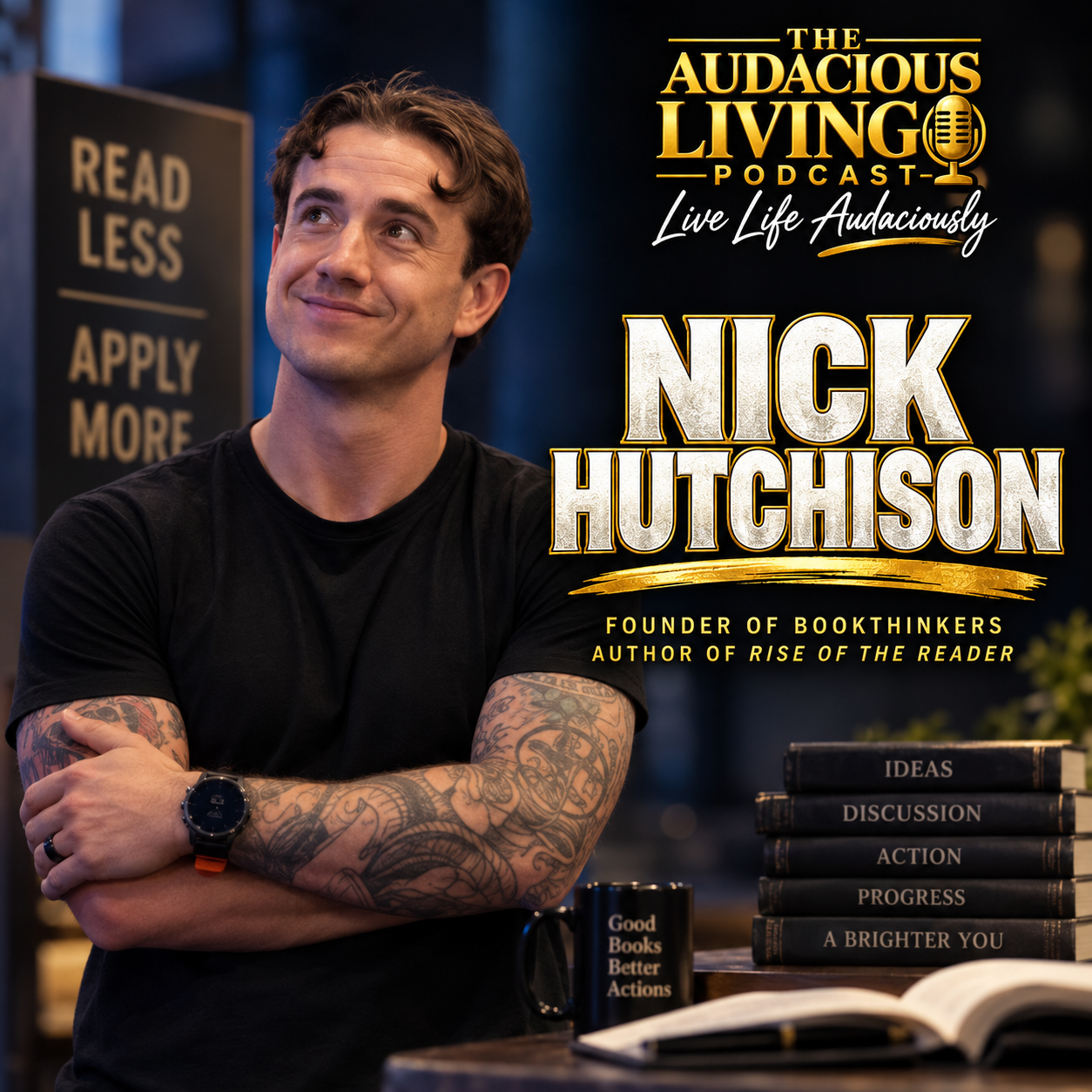 Episode #707 Read Less, Apply More: Turning Books Into Real-Life Change