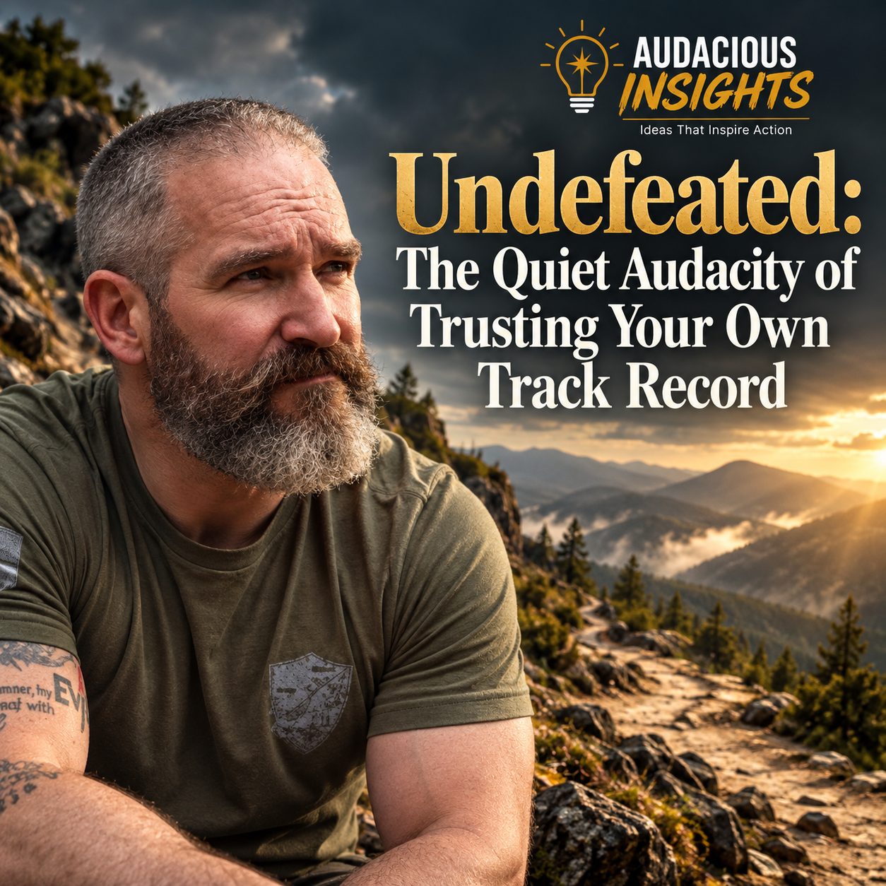 Undefeated: The Quiet Audacity of Trusting Your Own Track Record