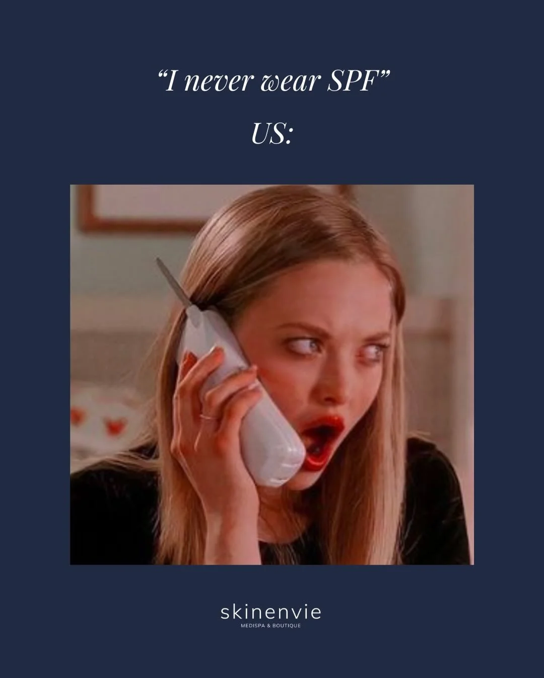 On entend encore trop souvent : &laquo; j&rsquo;en ai pas besoin &raquo;
Et pourtant&hellip; la peau n&rsquo;oublie jamais ☀️

Le SPF, c&rsquo;est la base de tout : pr&eacute;vention, &eacute;clat, jeunesse, r&eacute;sultats &agrave; long terme.
Ta r