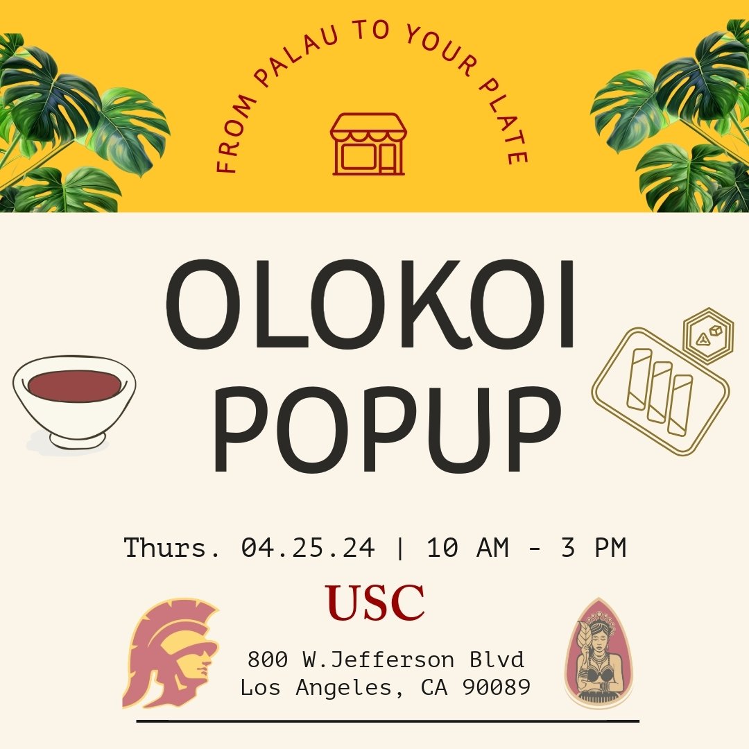 Join us this Thursday at USC! Meet the team, enjoy some samples, and pick up some merch. 

Discover the story behind Olokoi's passion for creating a delicious and healthy sauce that caters to different dietary needs.

Don't miss the chance to learn m