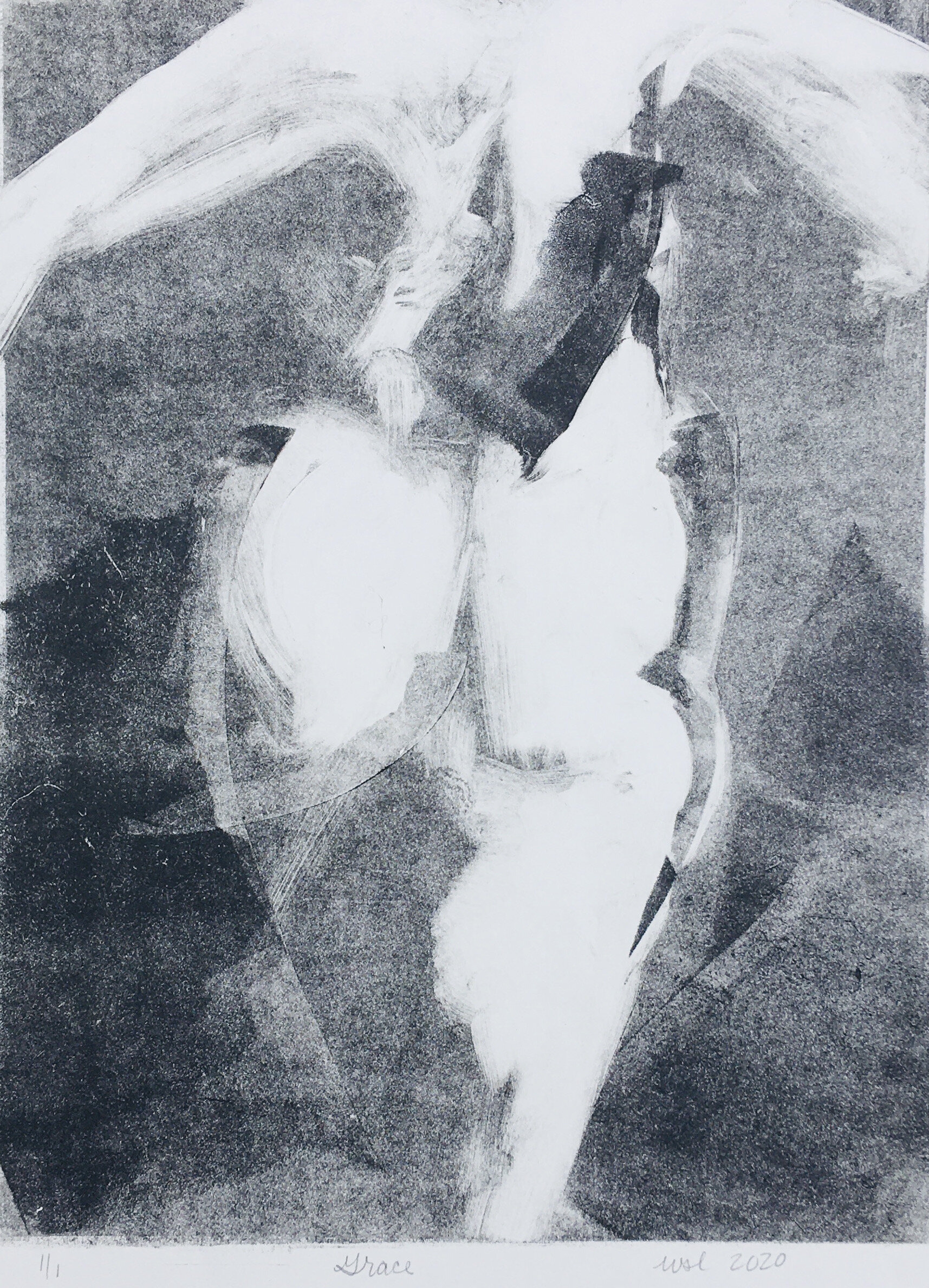 Monotype- image 8" x 10"