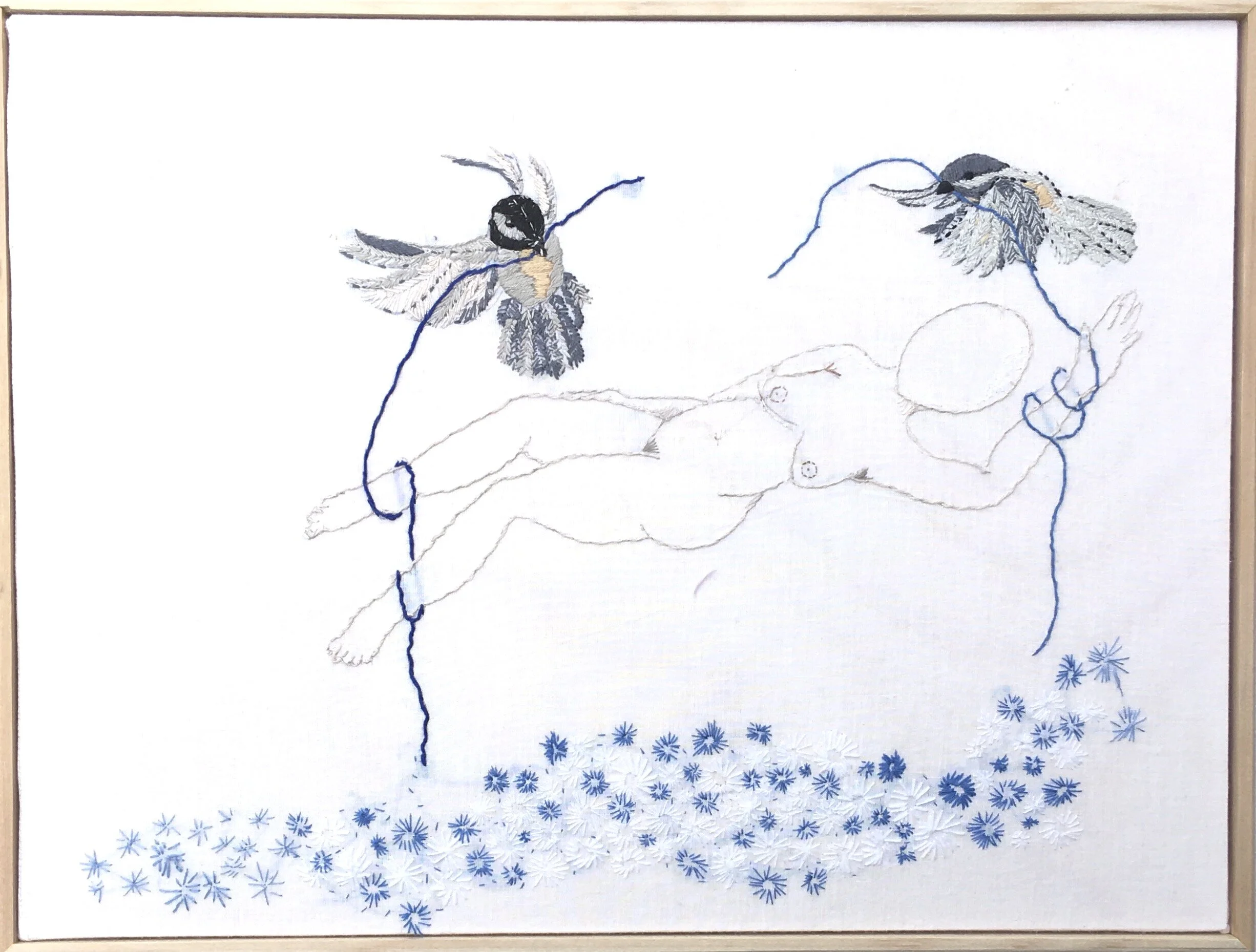 After She Died- 12" x 16" stretched muslin