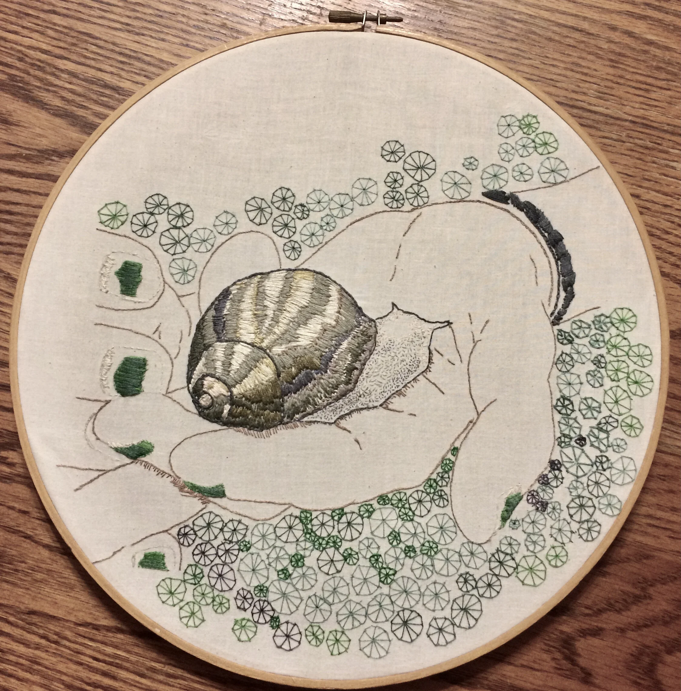 "Tenderness"- 12" hoop