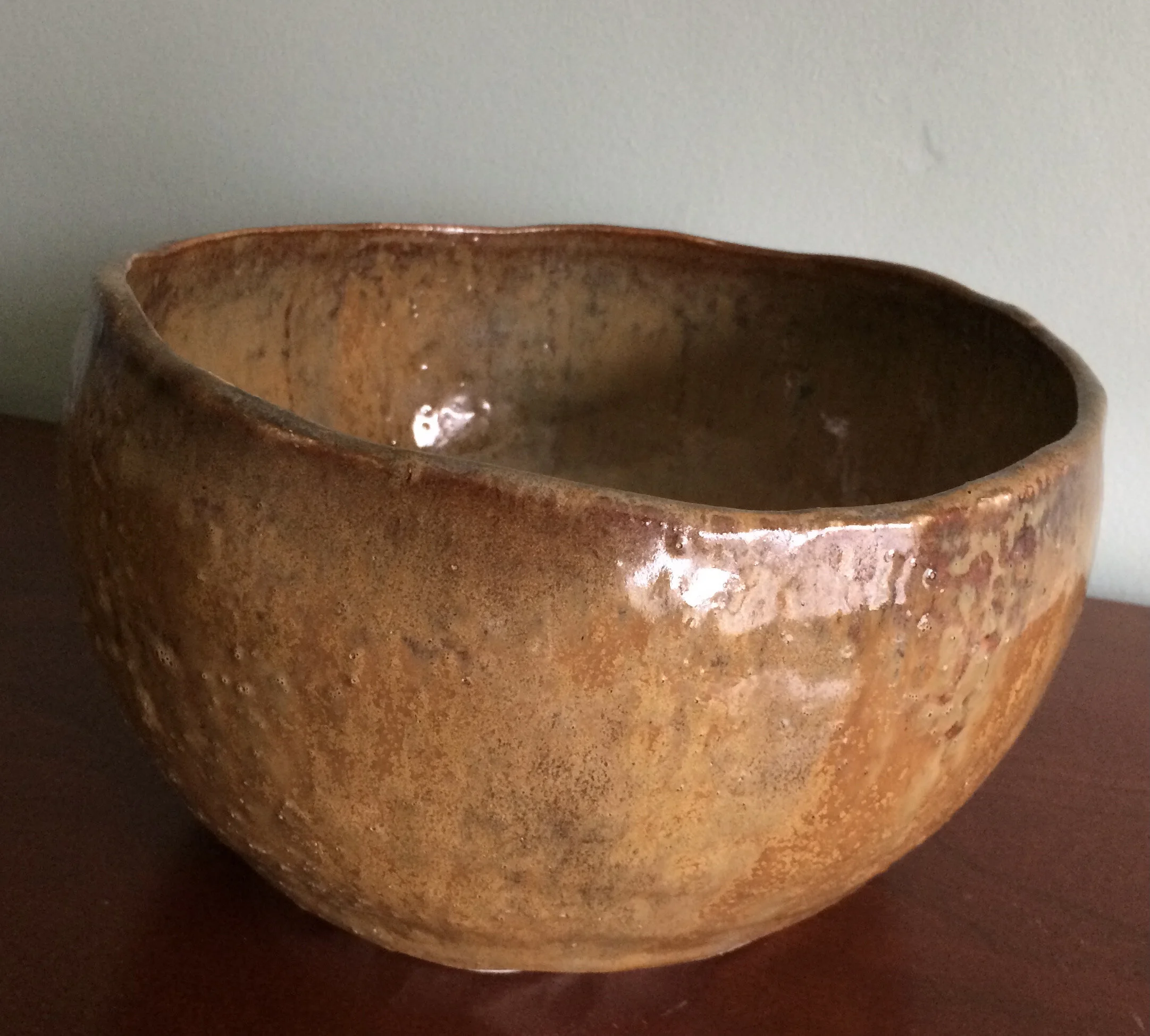 hand built large bowl