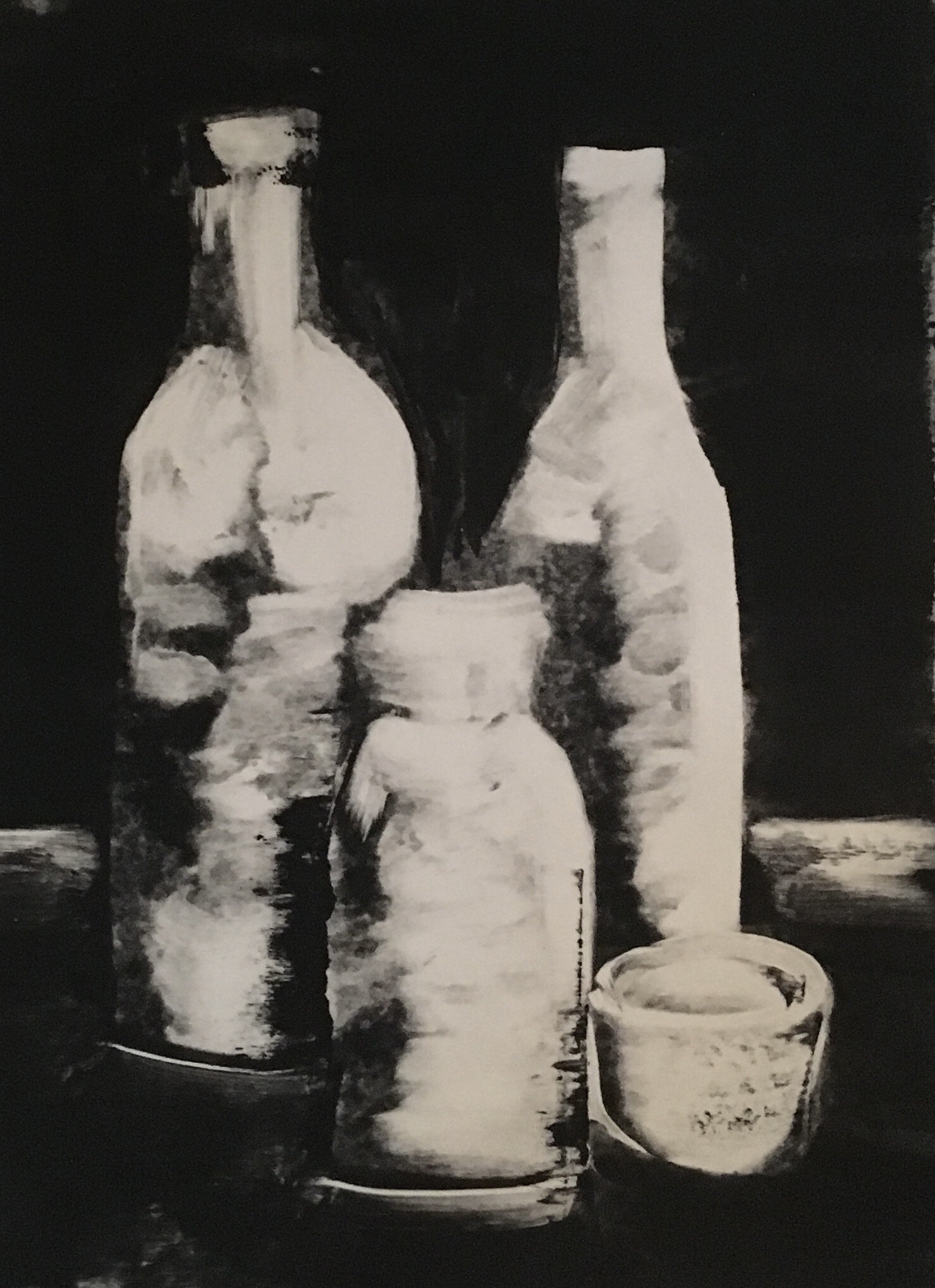 Monotype- image 9" x 11"