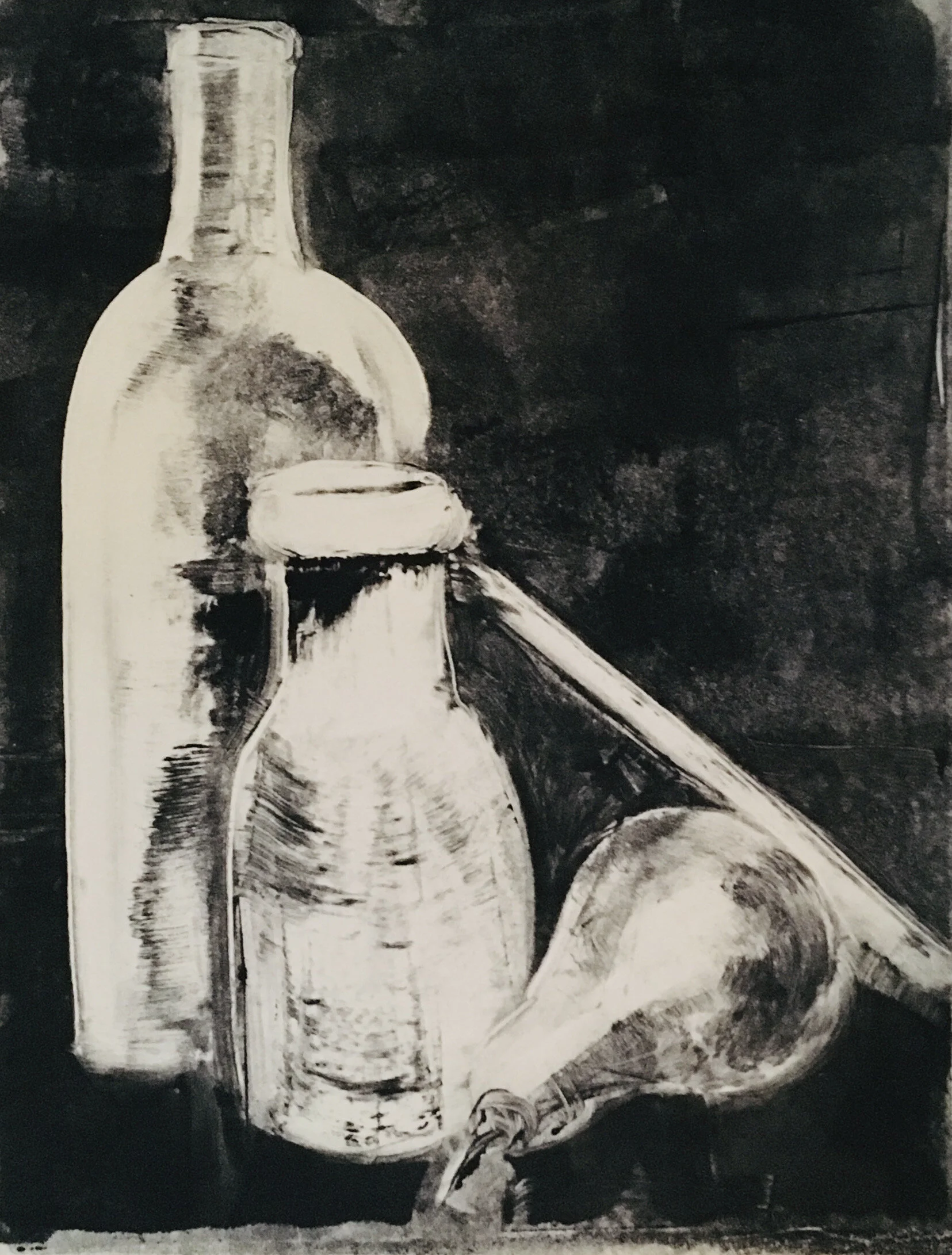 Monotype- image 9" x 11"