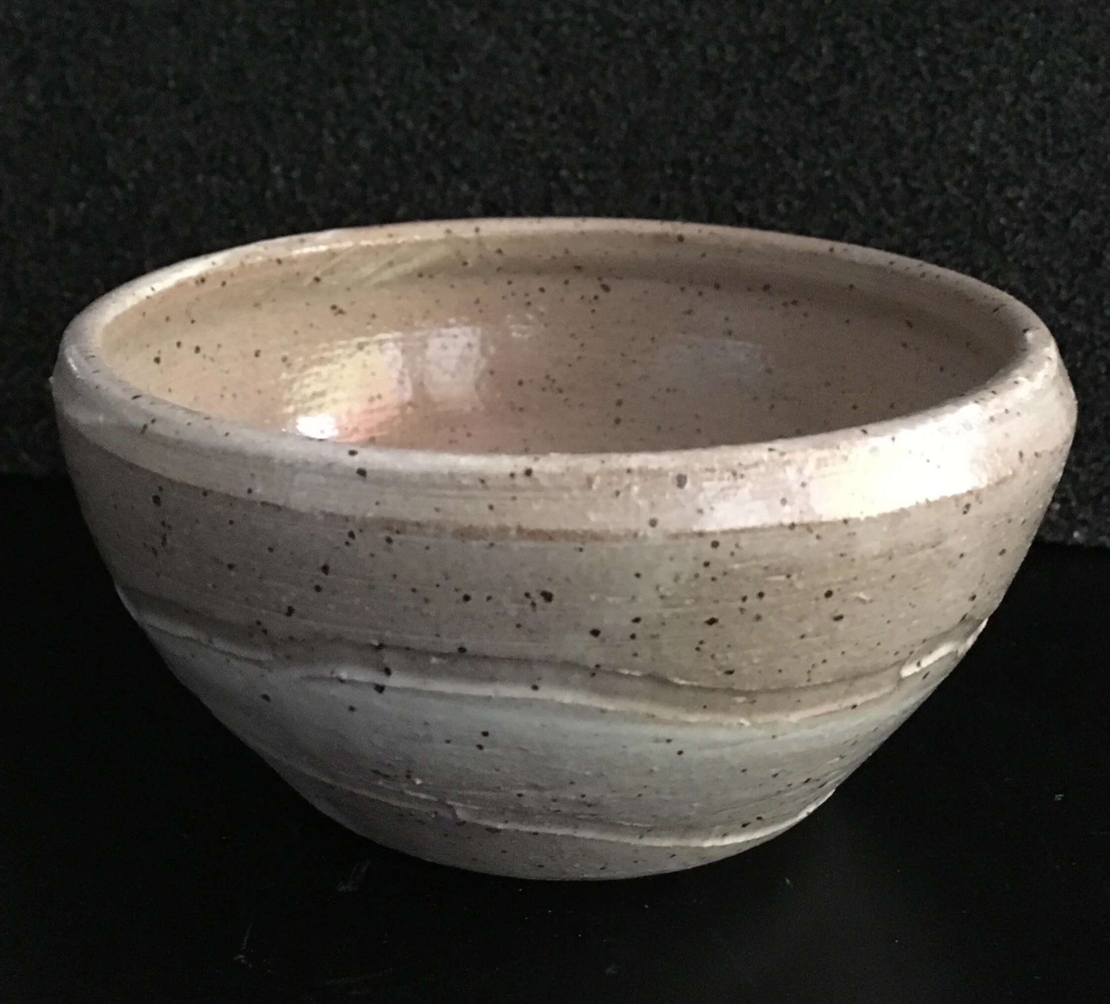 wheel thrown bowl