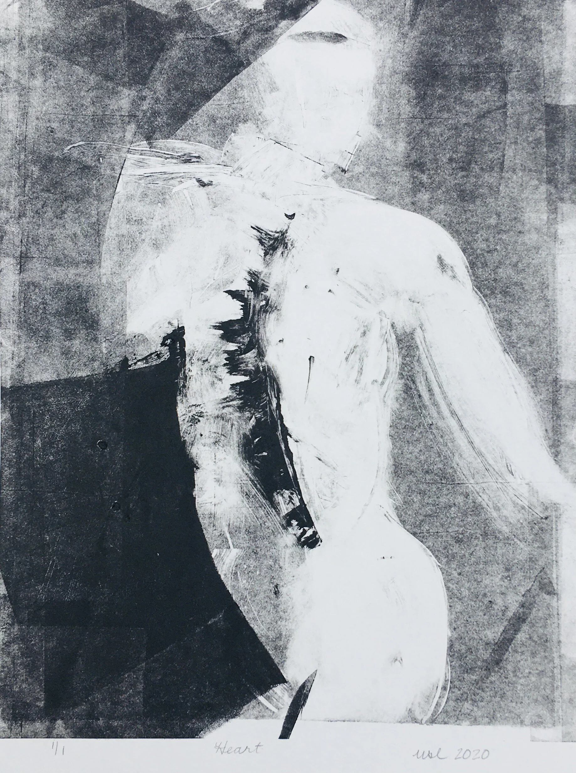 Monotype- image 8" x 10"