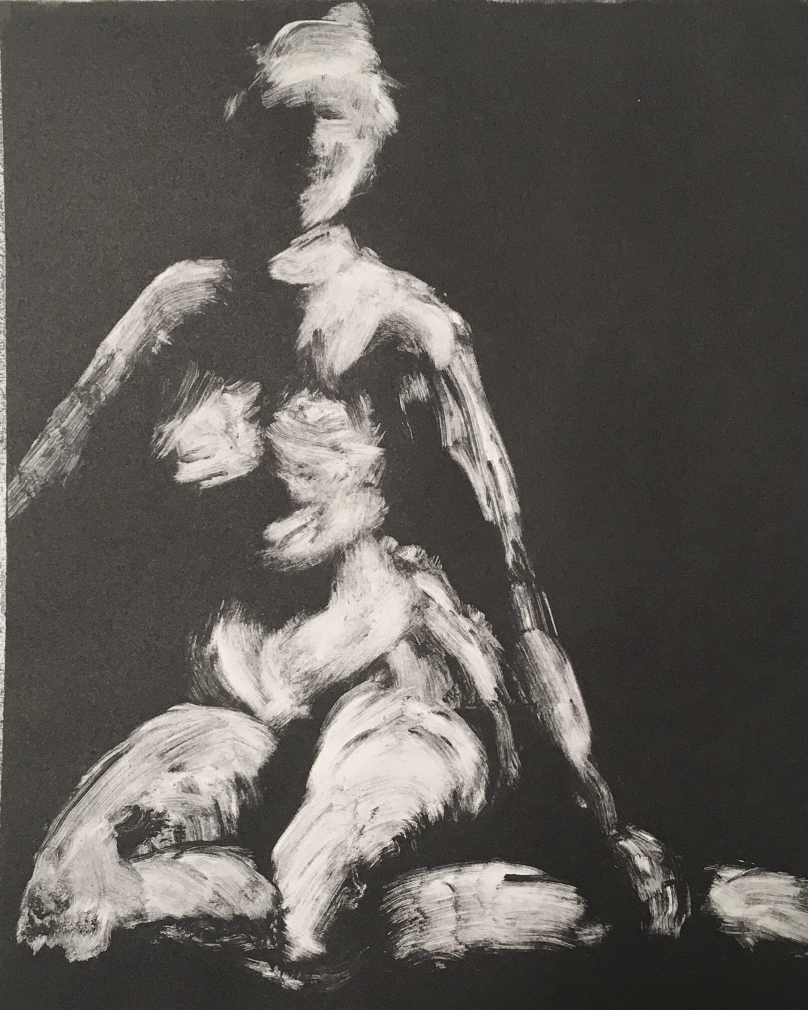 Monotype- image 8" x 10"