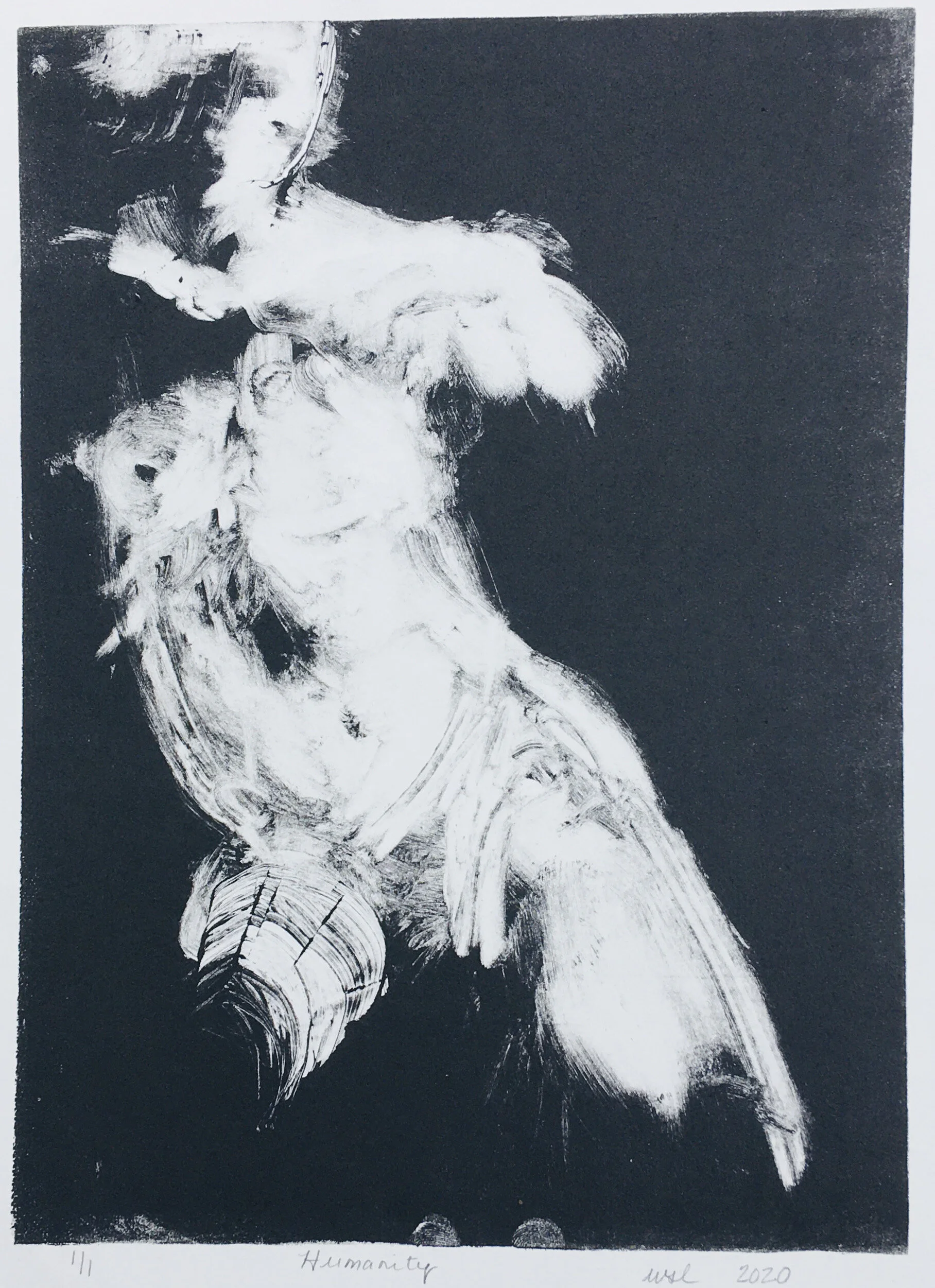 Monotype- image 8" x 10"