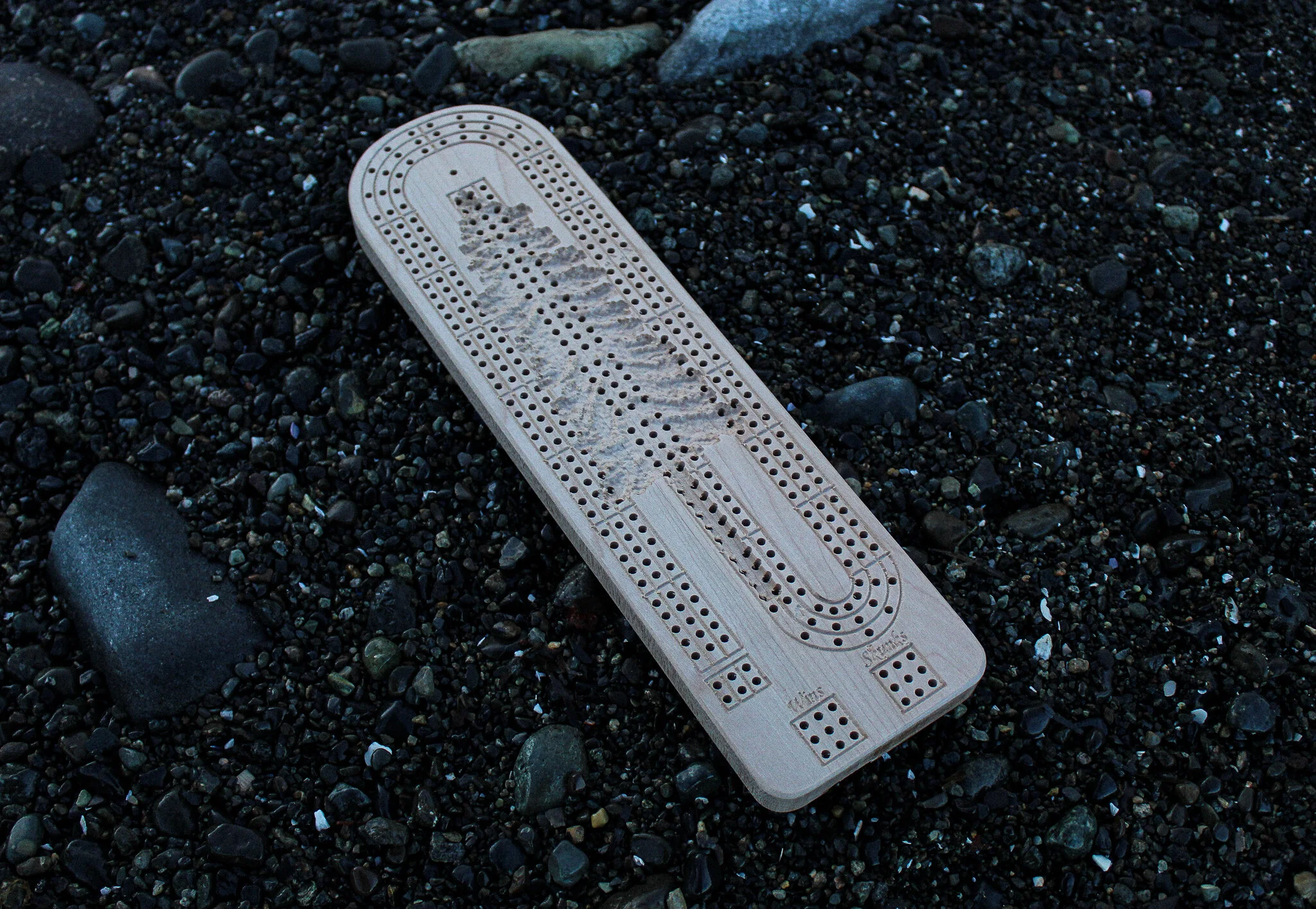 Vancouver Island Cribbage Board — Island Woodwork