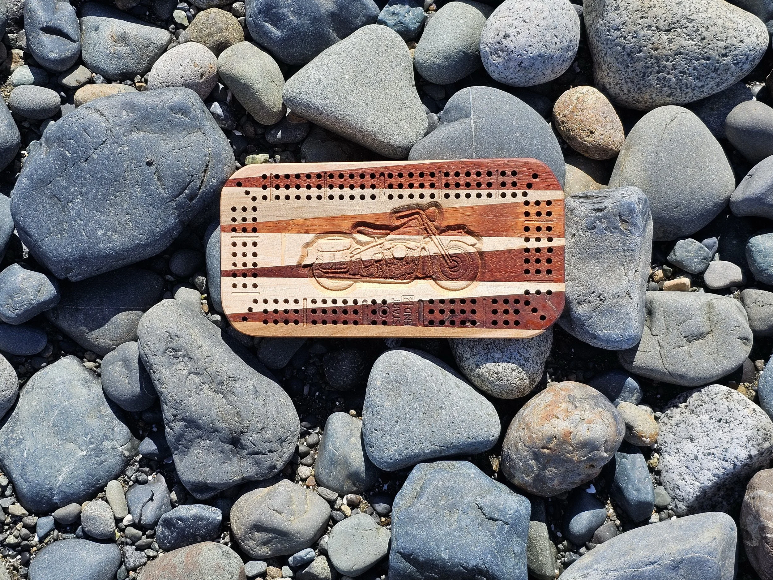 Motorcycle Mini Board — Island Woodwork
