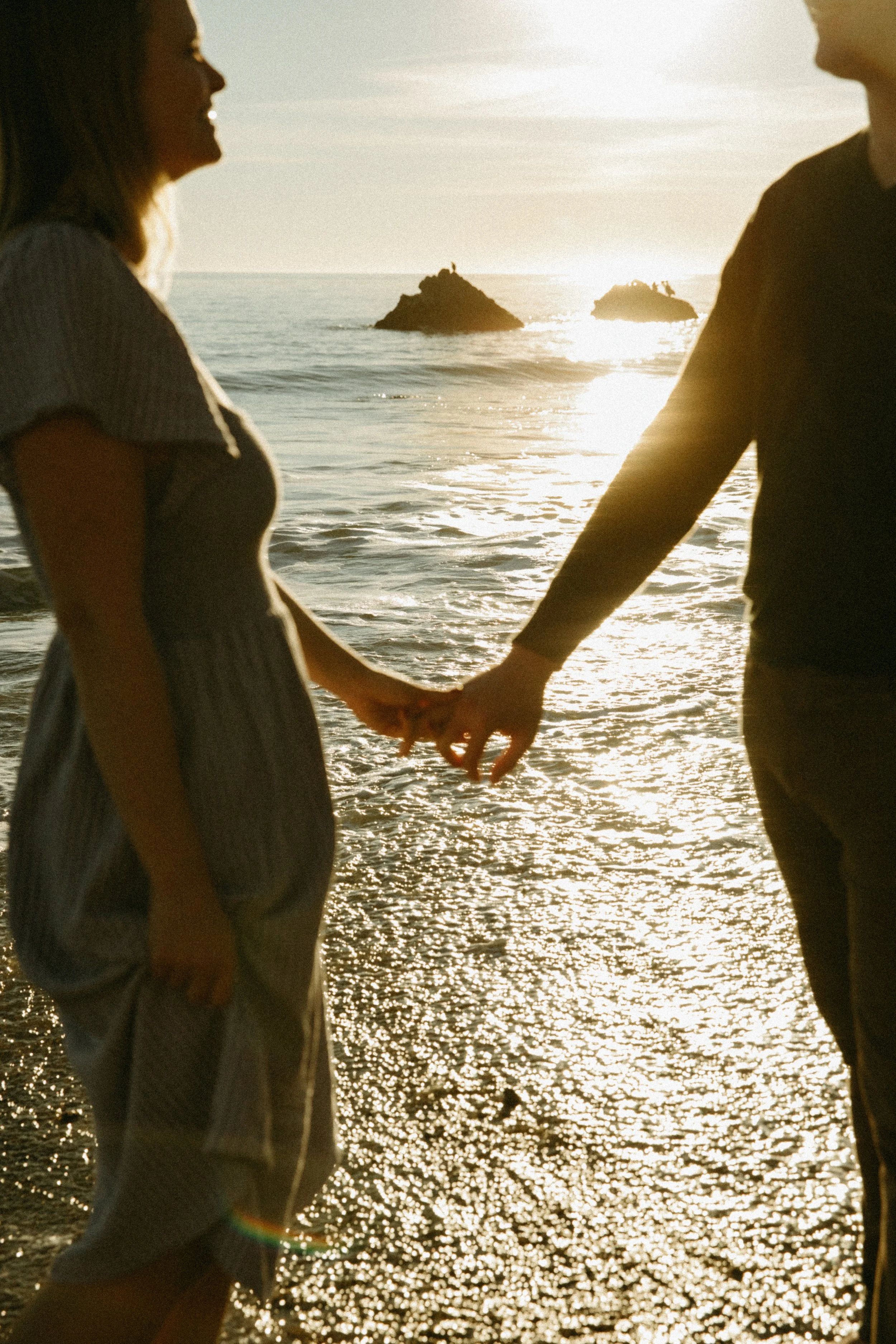 Liz + James’ Malibu Sunset Session 