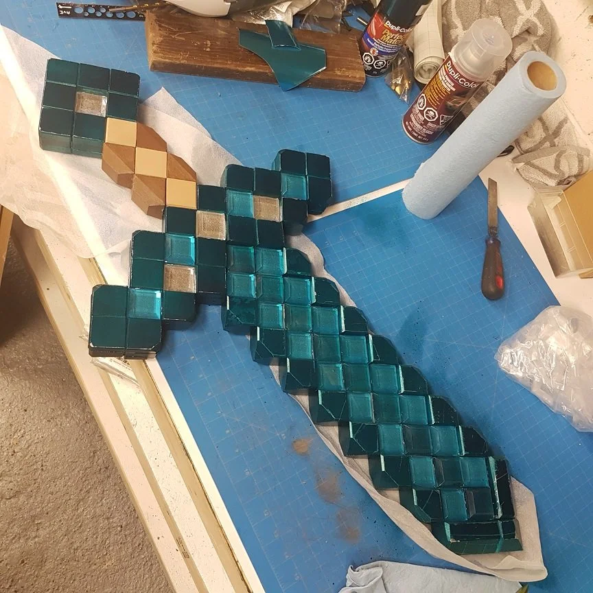 Real Minecraft Sword