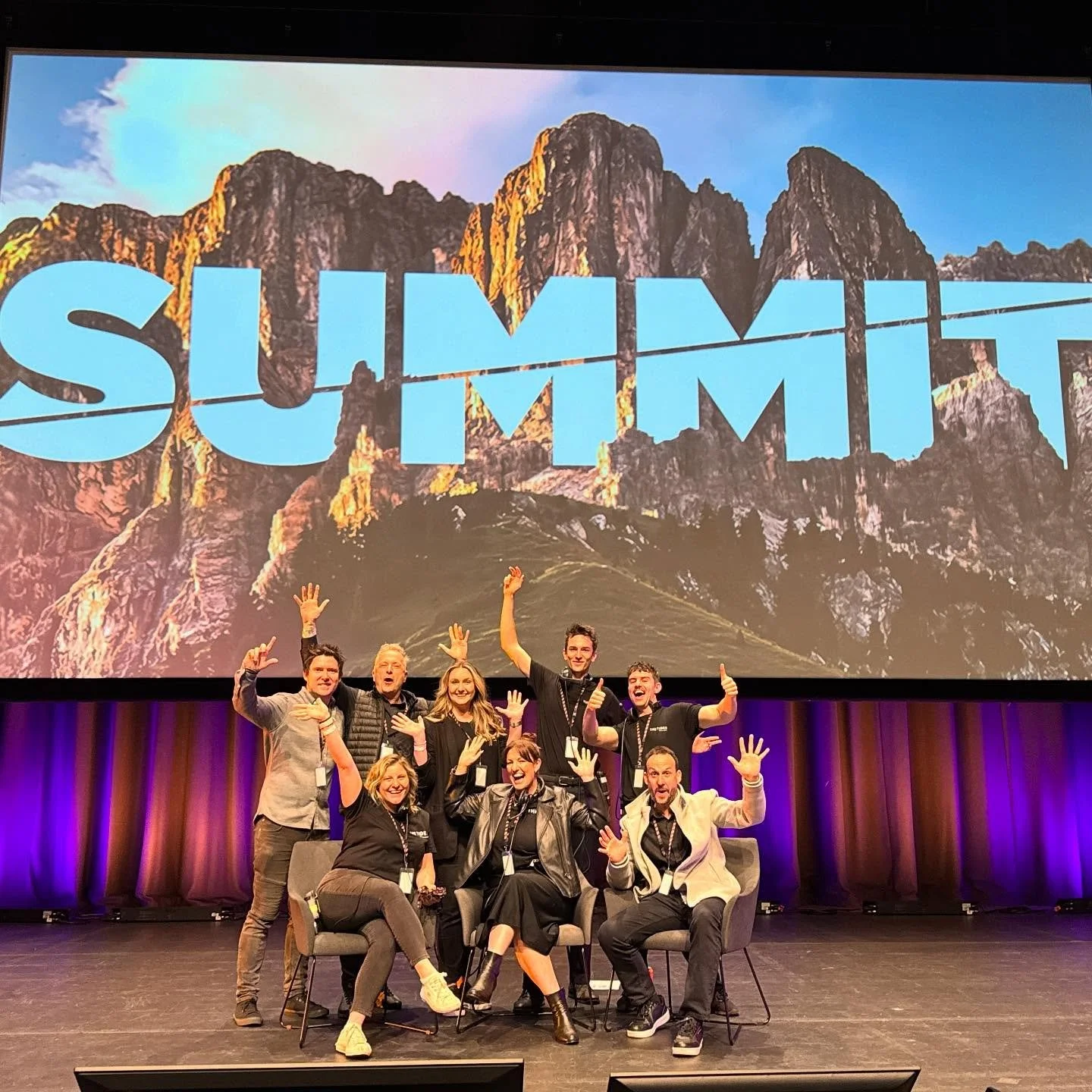 Another weekend, another epic event. 🙋&zwj;♀️🙋&zwj;♂️

The Tides team were based at the iconic @mcec this weekend, delivering a three-day marketing summit. 

What a crew!